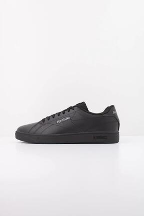 Zapatillas Deportivas de Cuero Court Clean para Hombre Negro