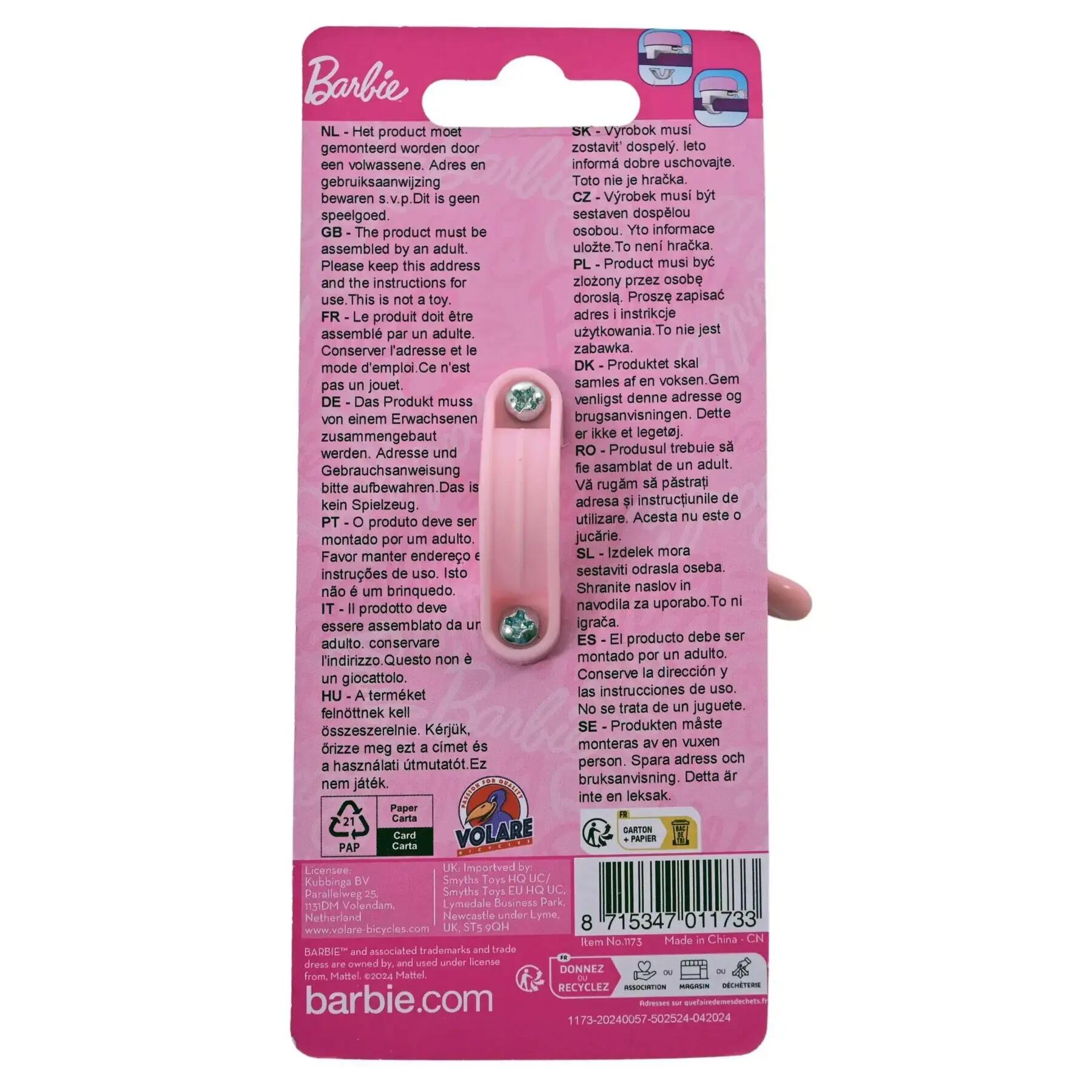 Klingel Mädchen Barbie Barbie 3/4