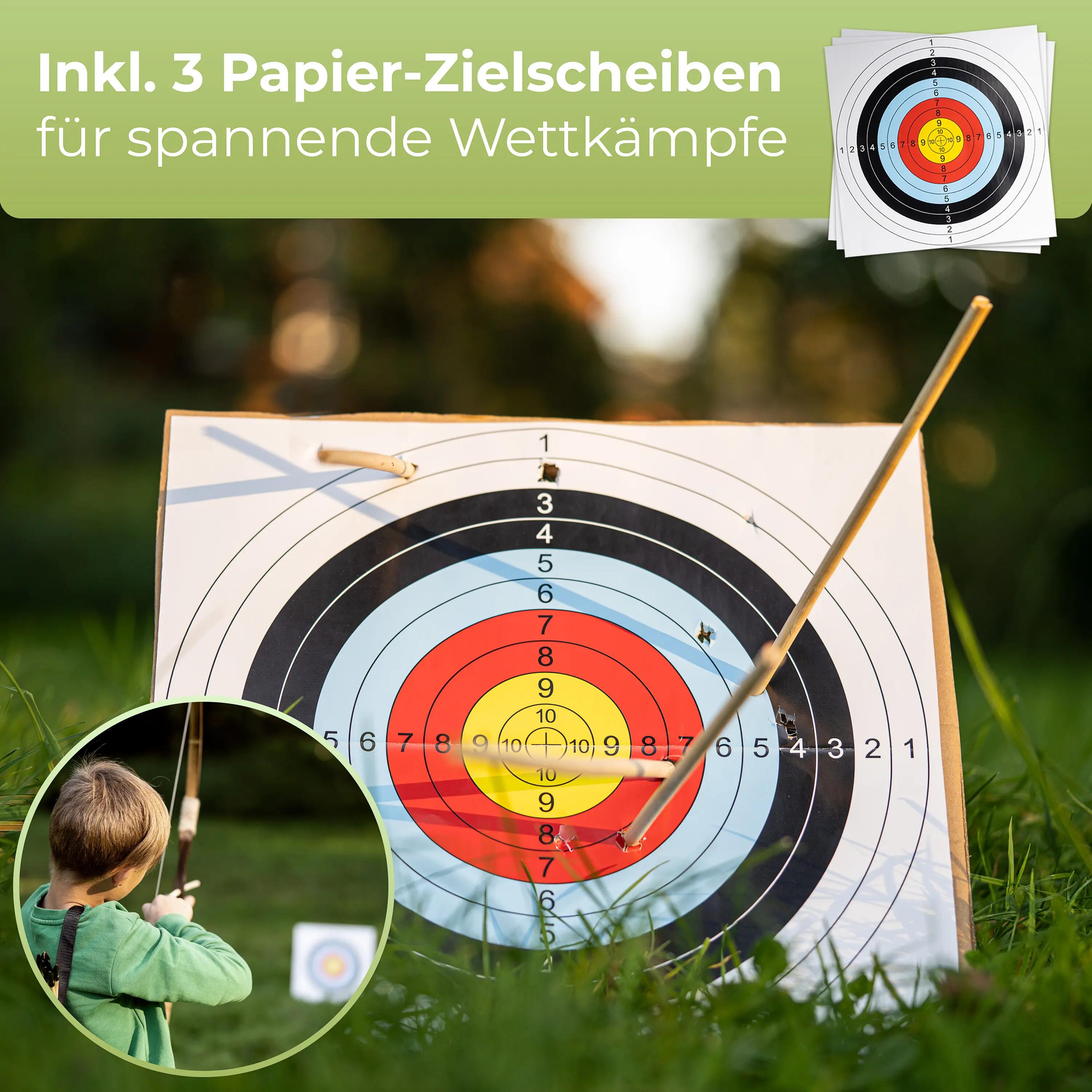Pfeil und Bogen Set für Kinder ab 5 Jahren 8/8
