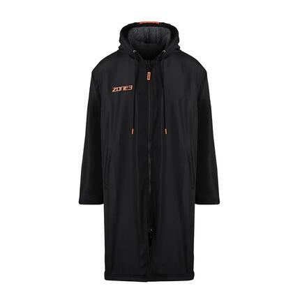 Zone3 Gerecyclede parka-jas - zwart/oranje