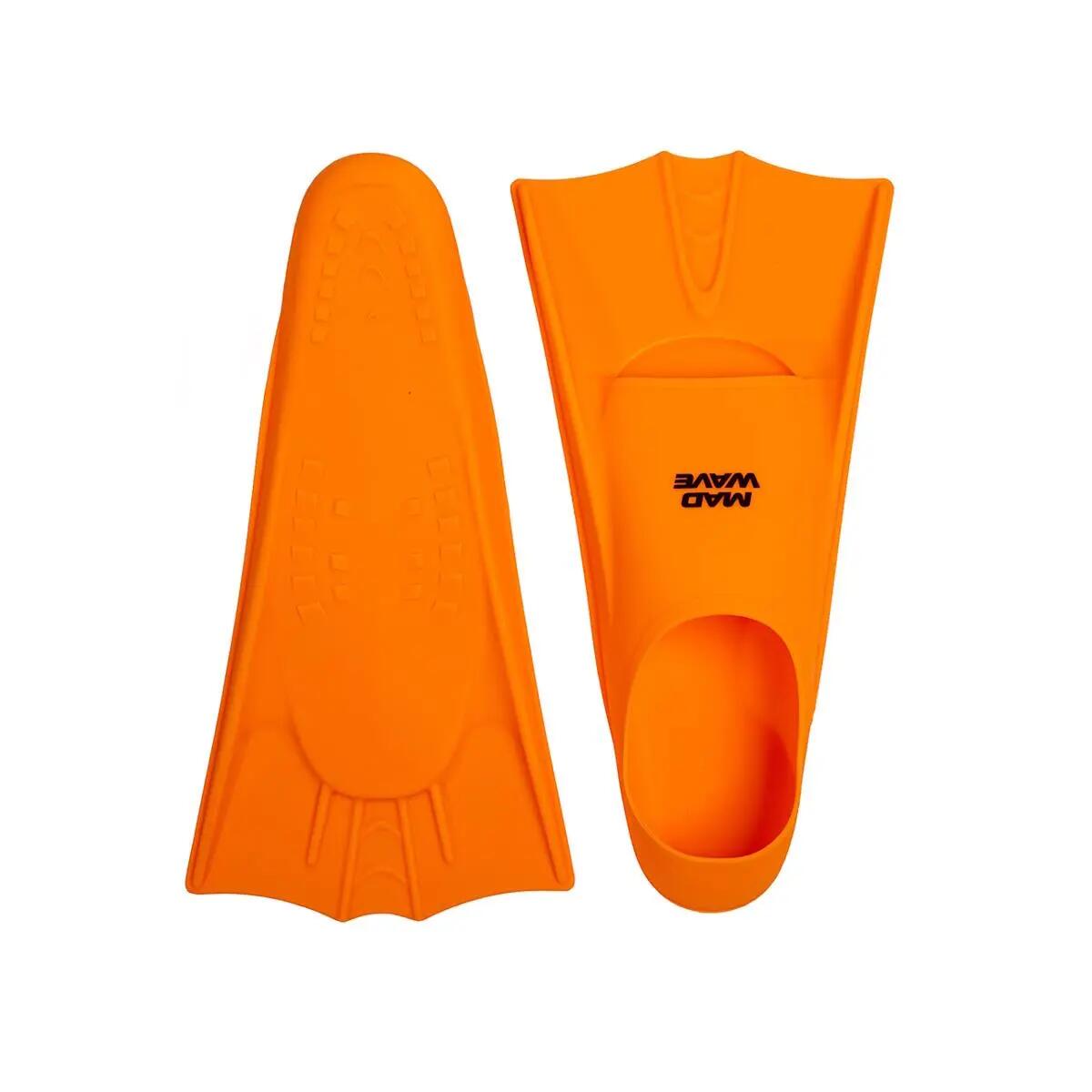 Aletas de entrenamiento Mad Wave - Naranja XS / EU33-35 2/4