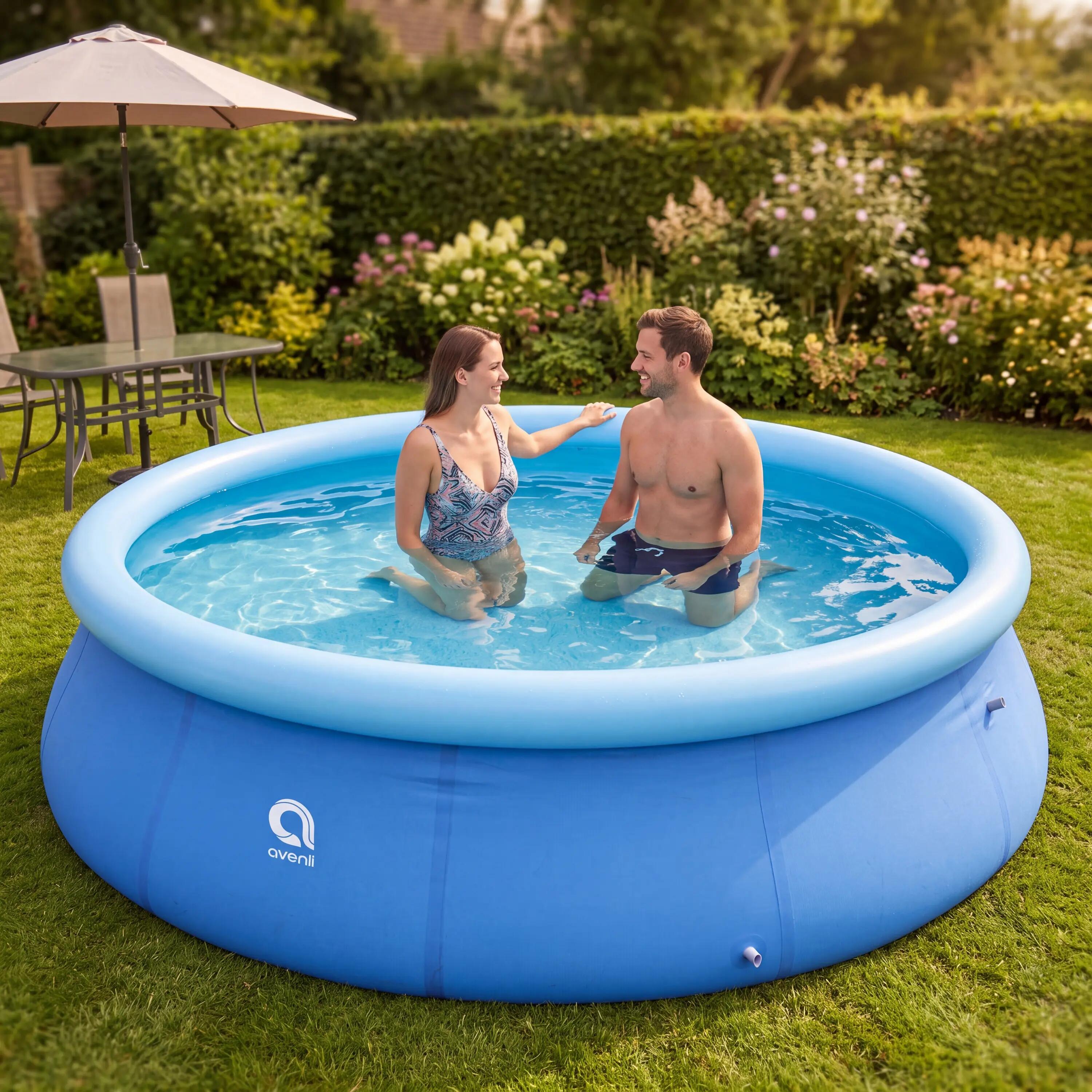 Prompt Set Pool Ersatzpool rund 360x76cm blau ohne Filterpumpe 3/7