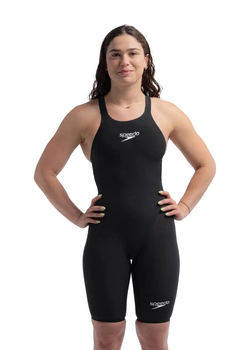 Speedo Fastskin LZR Pure Valor 2.0 Closedback Kneeskin - Black - 24 1/5