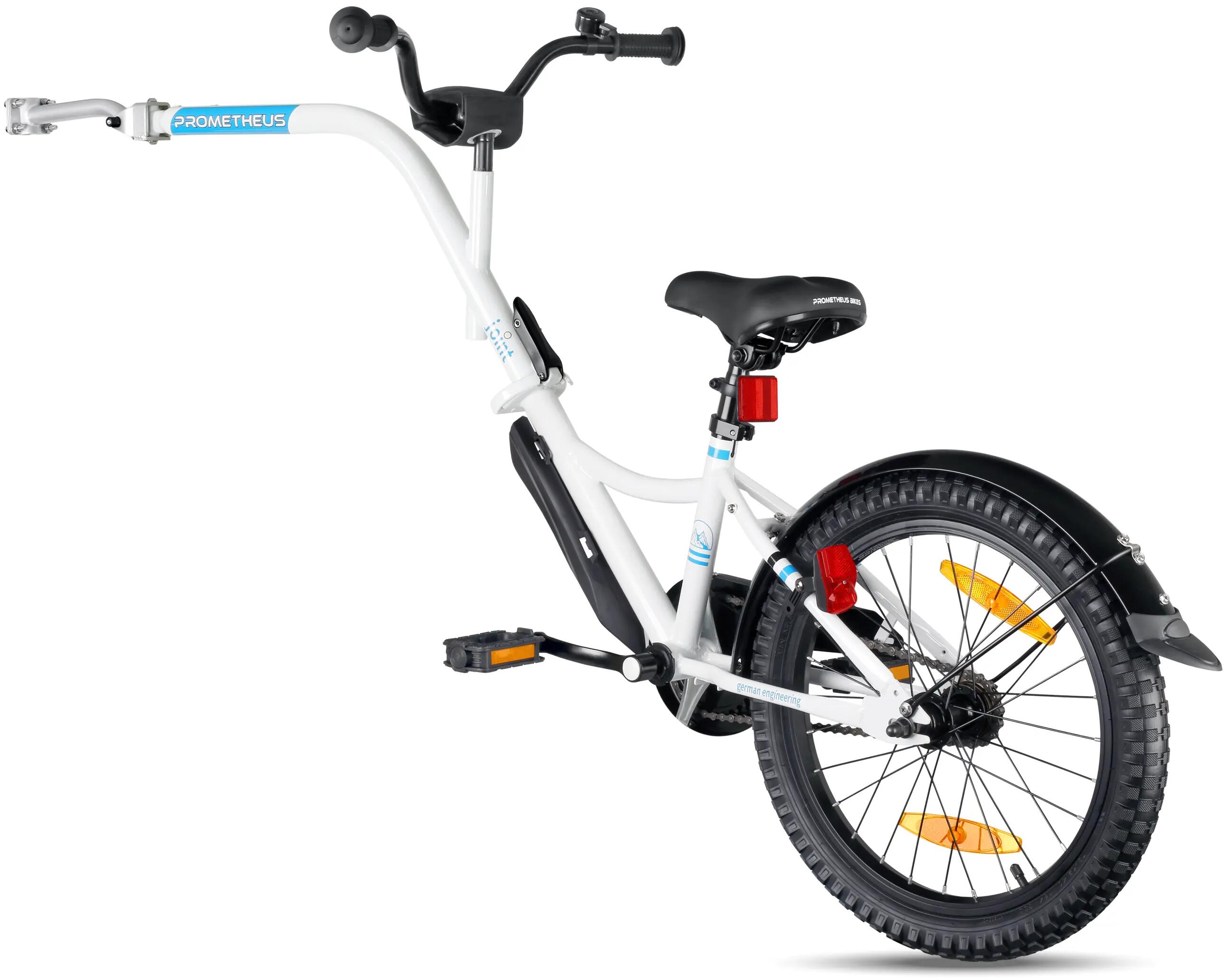 Bici rimorchio per bambini 18" da 5 anni, reggisella in acciaio fino a 31,8 mm 9/10
