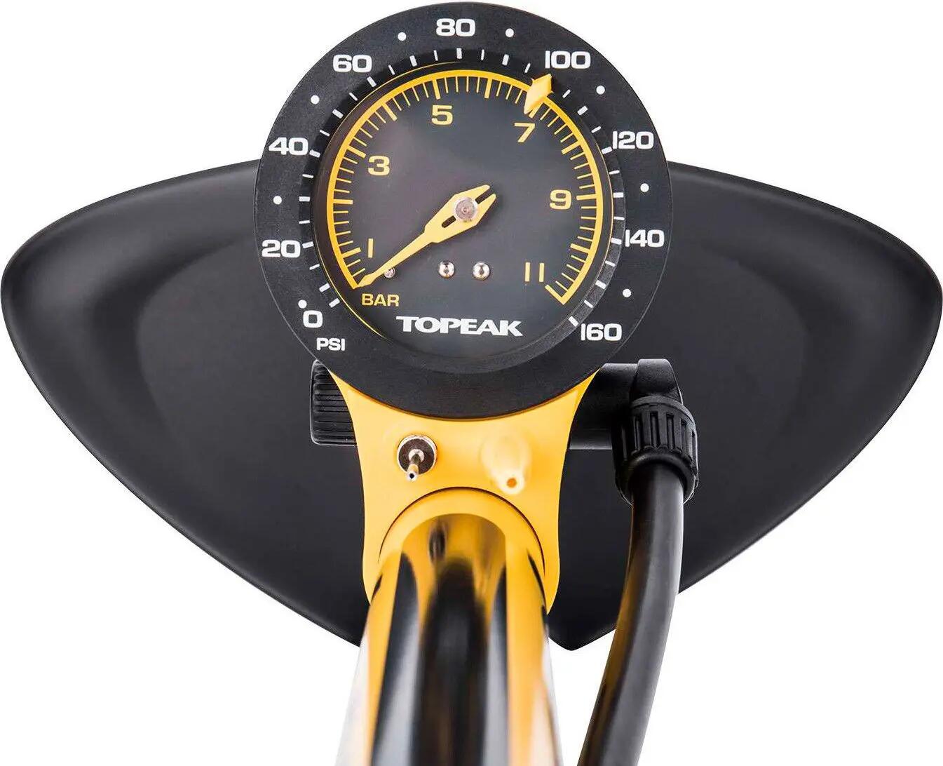 Pompe à Pied Topeak Joeblow Sport III Jaune 2/7