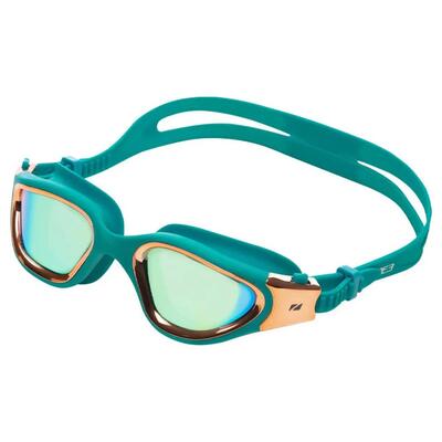 Occhialini da nuoto polarizzati Zone3 Vapour - Verde acqua / Crema / Rame