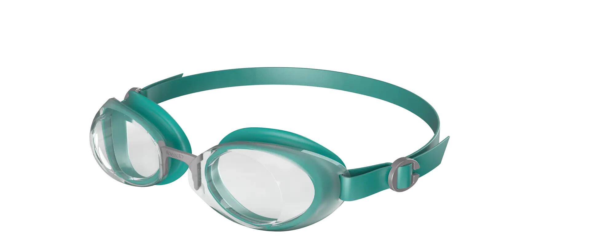 Speedo Óculos Jet V2.0 - Verde / Transparente 5/6