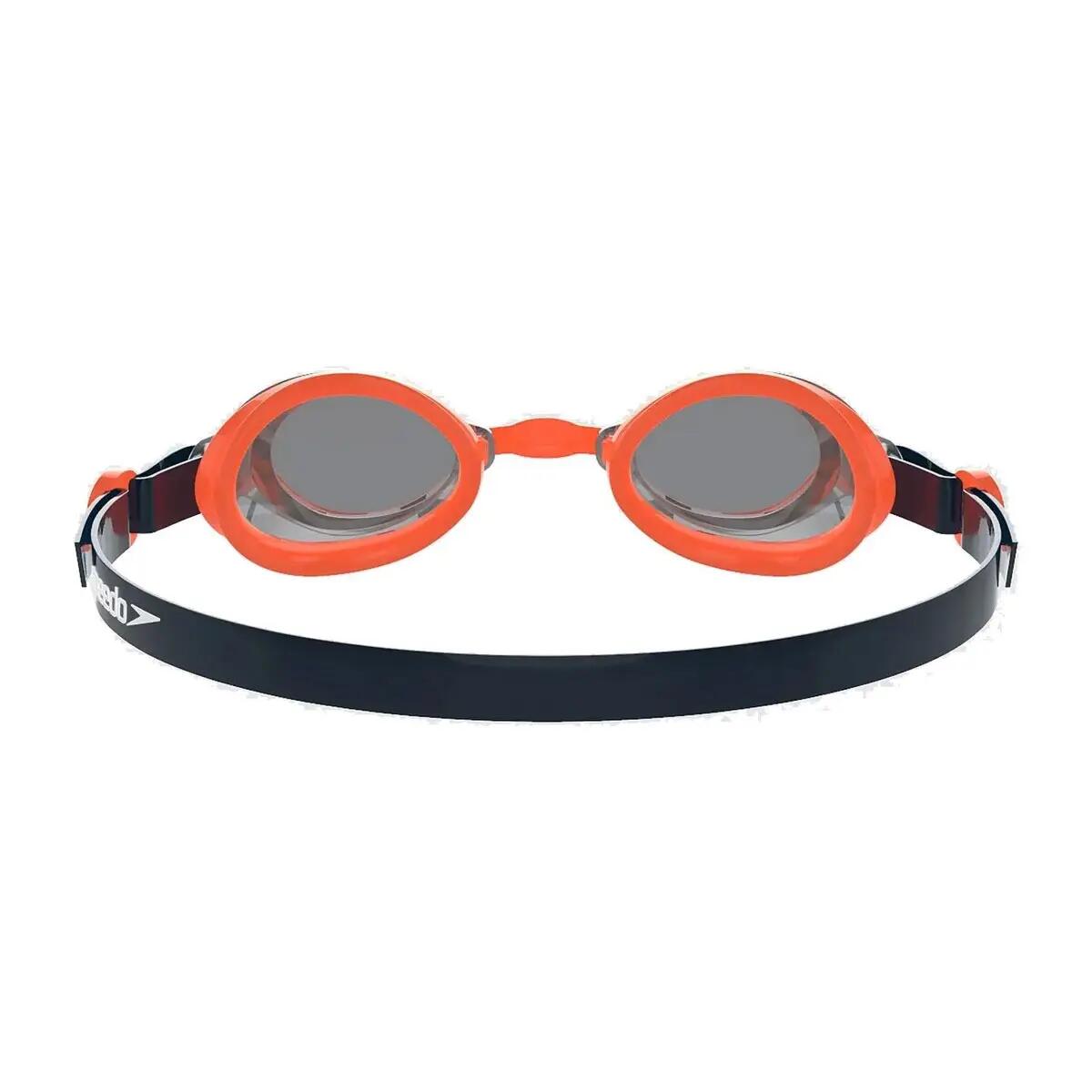 Speedo Junior Jet verspiegelte Skibrille – Marineblau/Orange 5/5