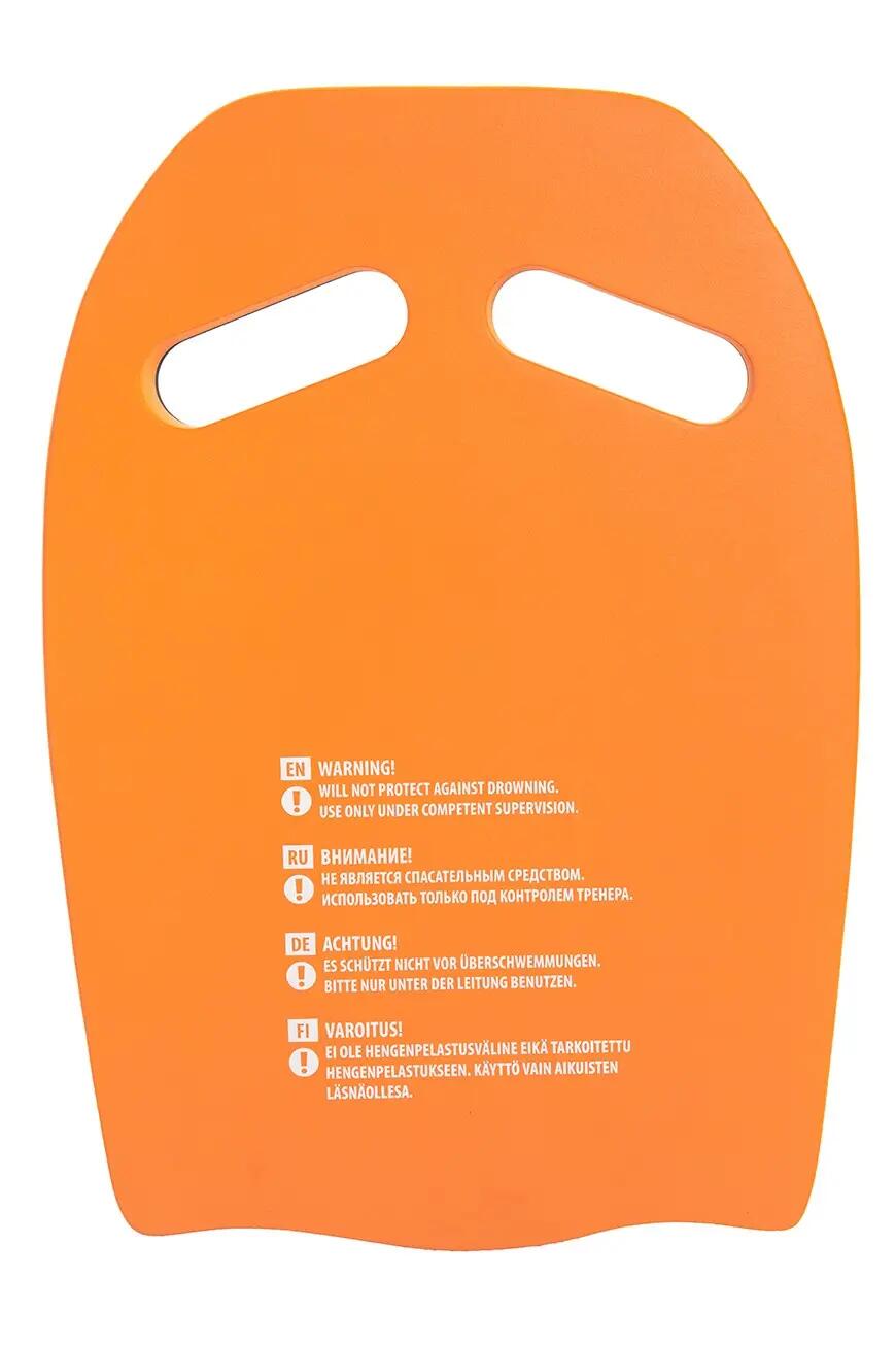 Tabla de patada Mad Wave Ergo con estampado - Naranja 3/5