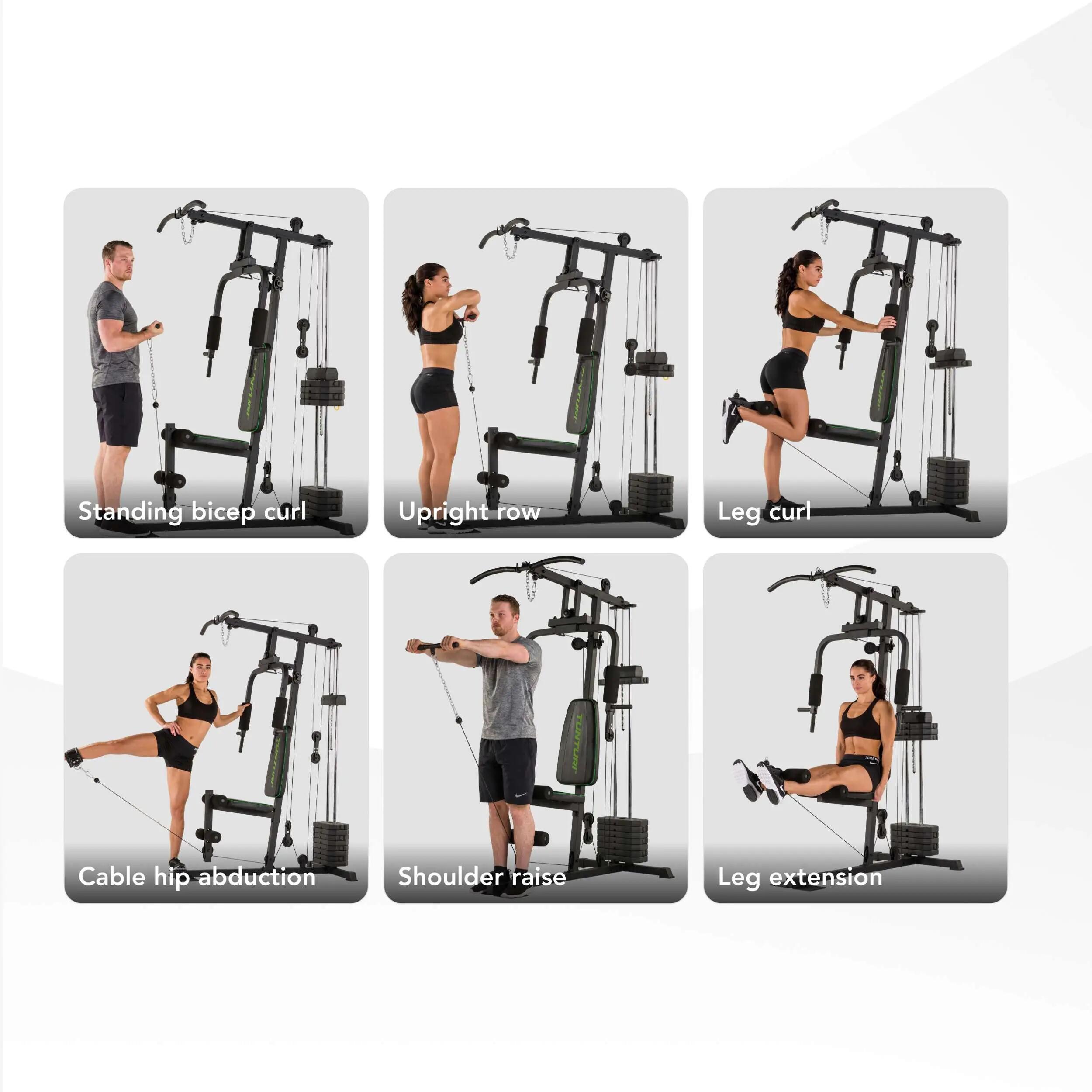 Station de musculation - Home Gym compact 45 kg - HG10 7/8