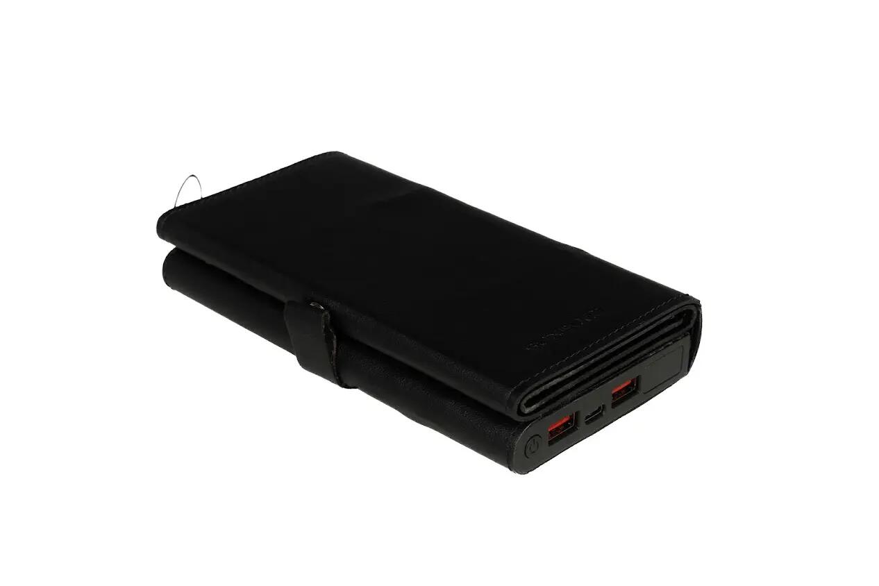 Batteria esterna solare 10000 mAh 8 W 5 pannelli pieghevoli Electron Nero 4/12