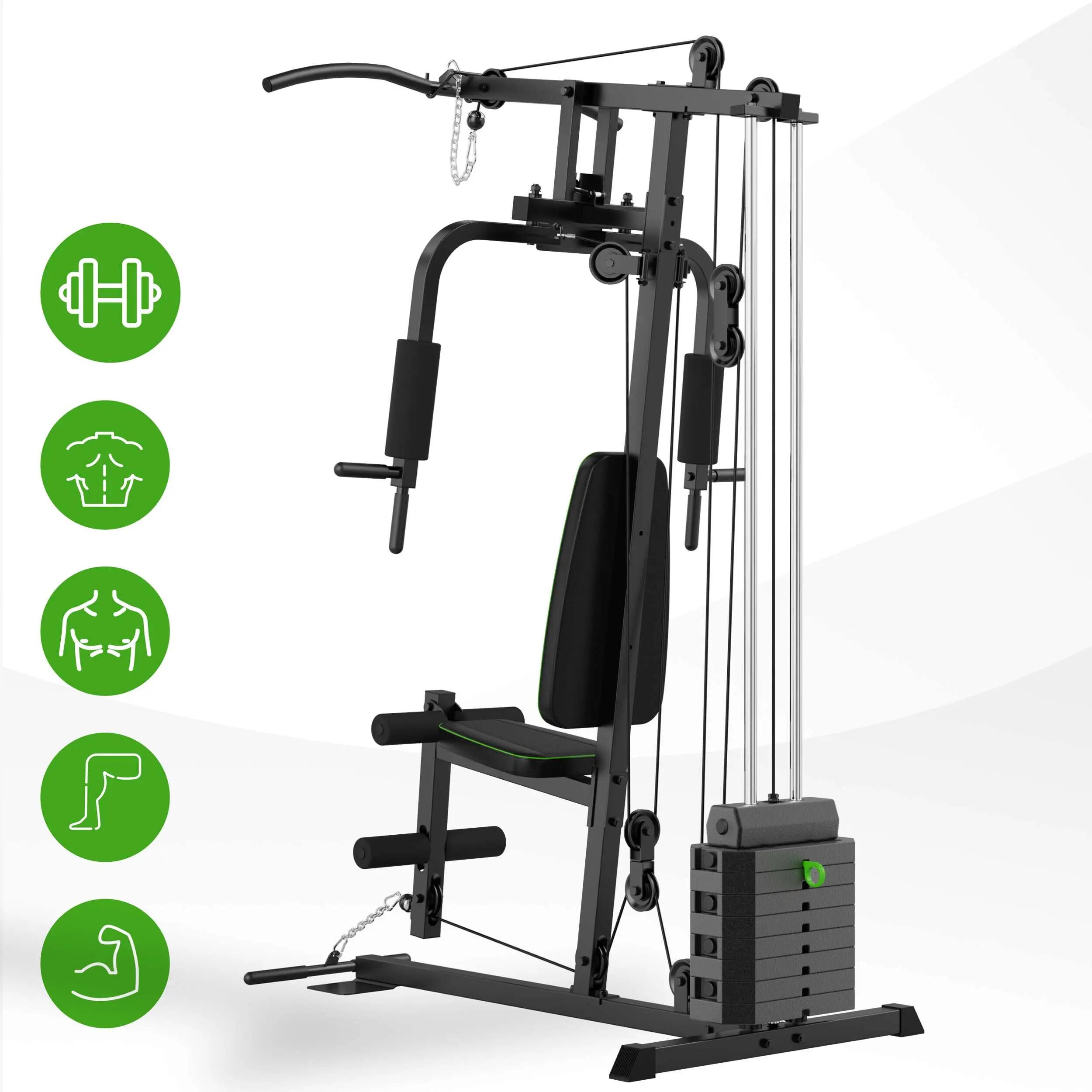 Station de musculation - Home Gym compact 45 kg - HG10 2/8