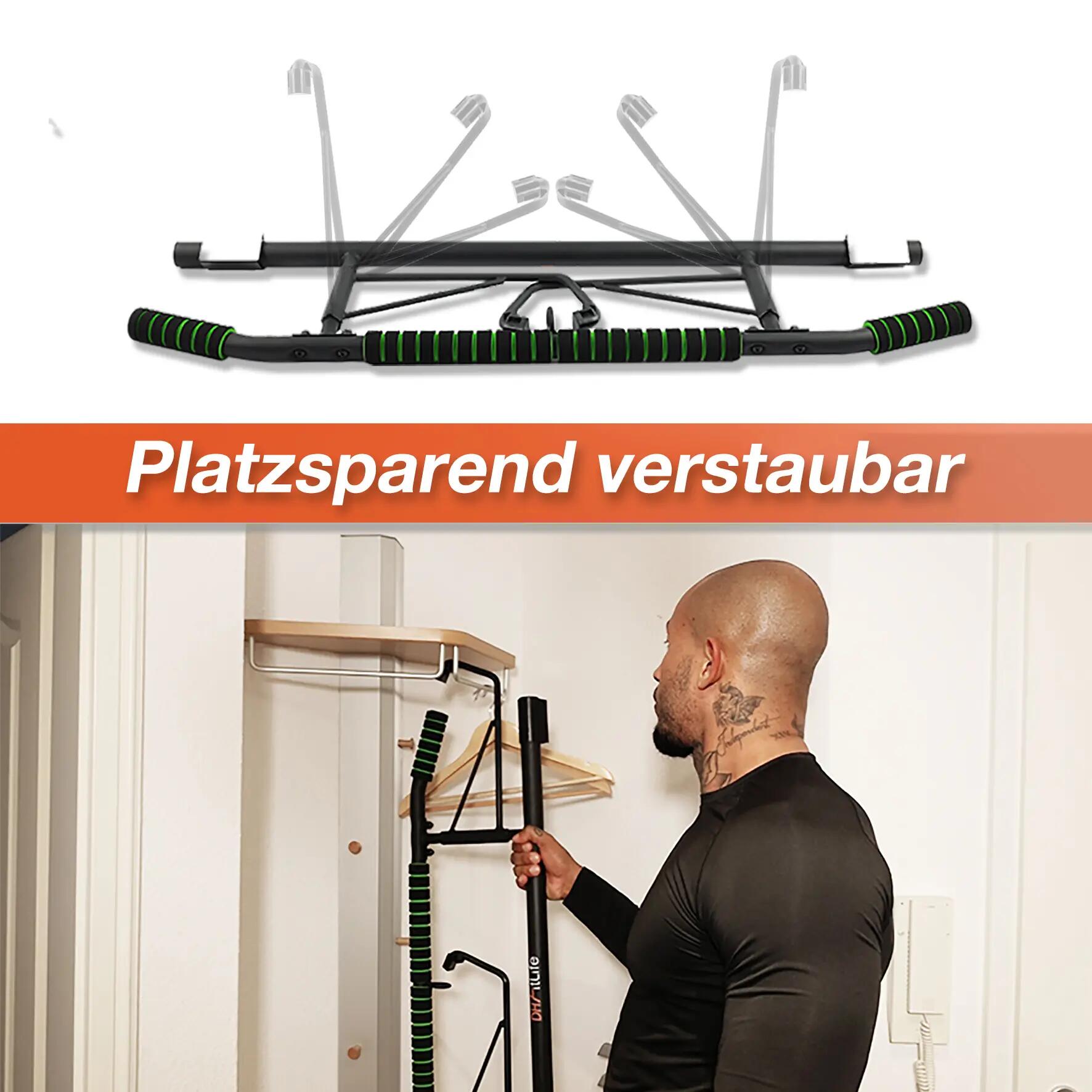Barre de traction pour cadre de porte 3-en-1, Pull up bar Doorway, charge 200 kg 6/7