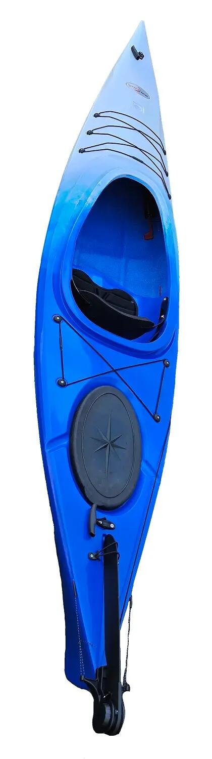Kajak jednoosobowy turystyczny do pływania Scorpio kayak Touring 350 HD + ster 6/9