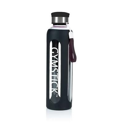 Borraccia in vetro borraccia nera 600 ml