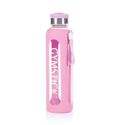 Gourde en verre Gourde Rose 600 ml