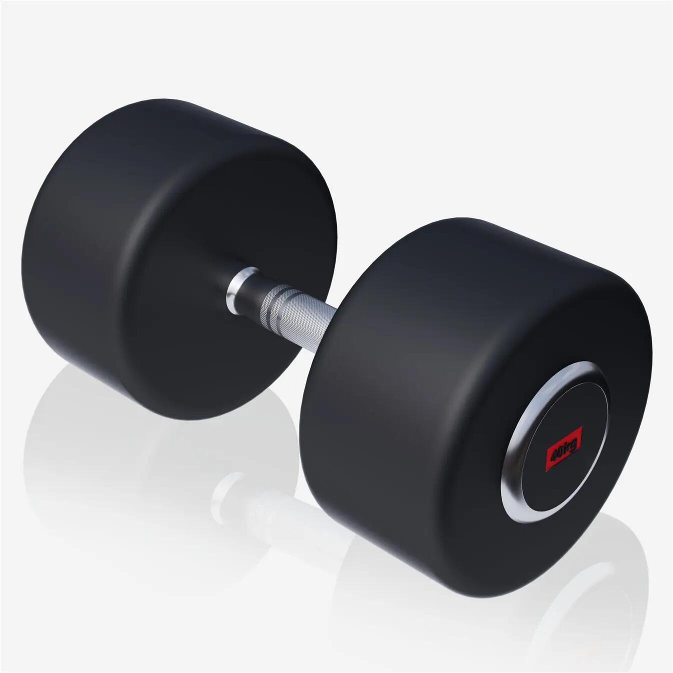 Vaste Halter 40 kg - Professionele Dumbbell - Rubber 7/7