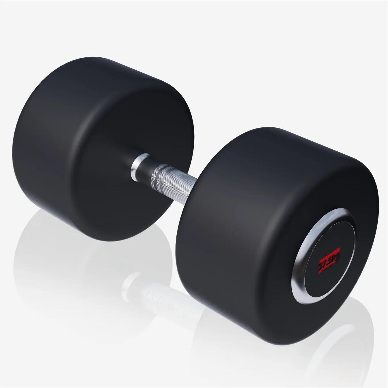Vaste Halter 37,5 kg - Professionele Dumbbell - Rubber 7/7