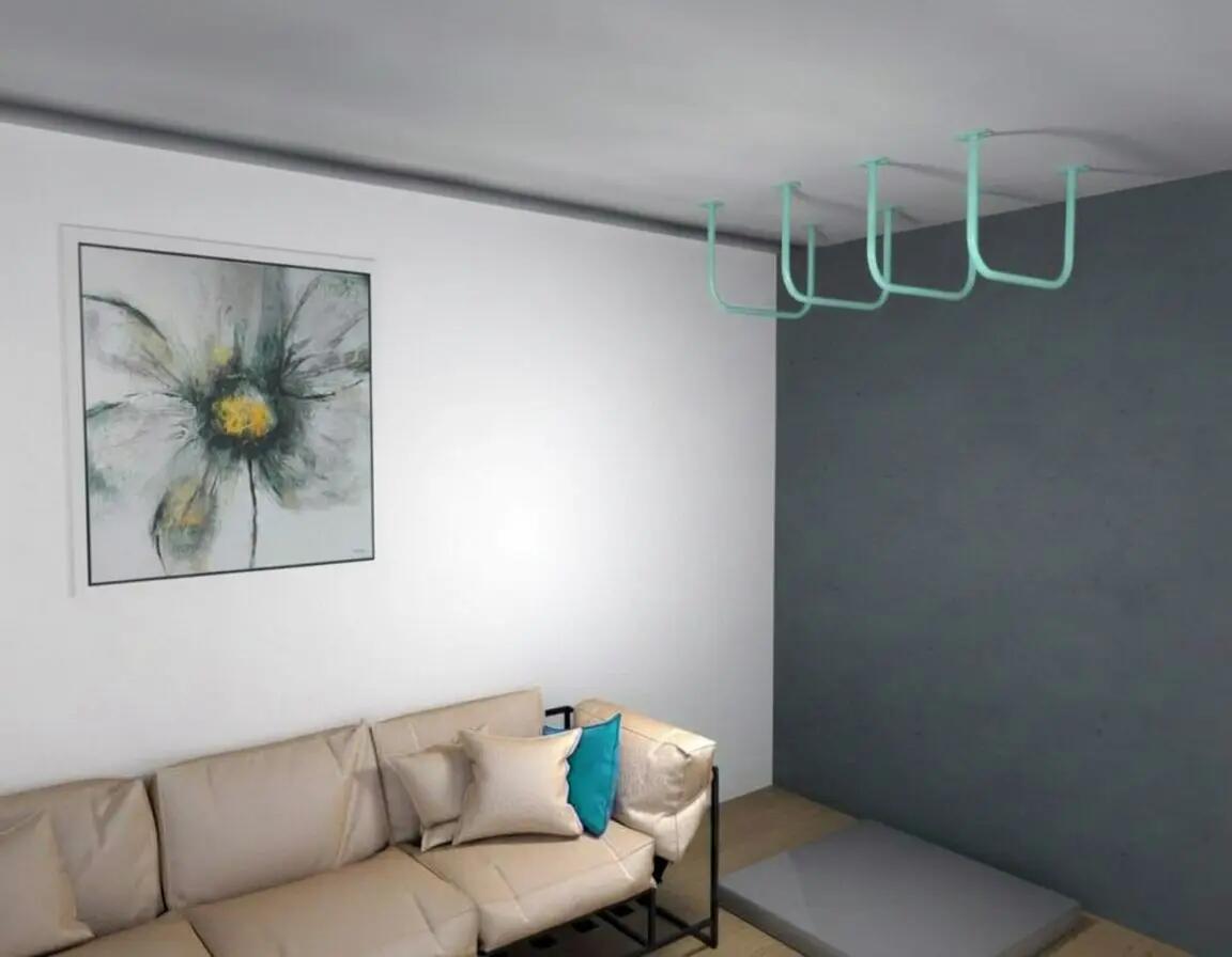 Klimmzugstange für die Decke 60 x 40cm 4/7