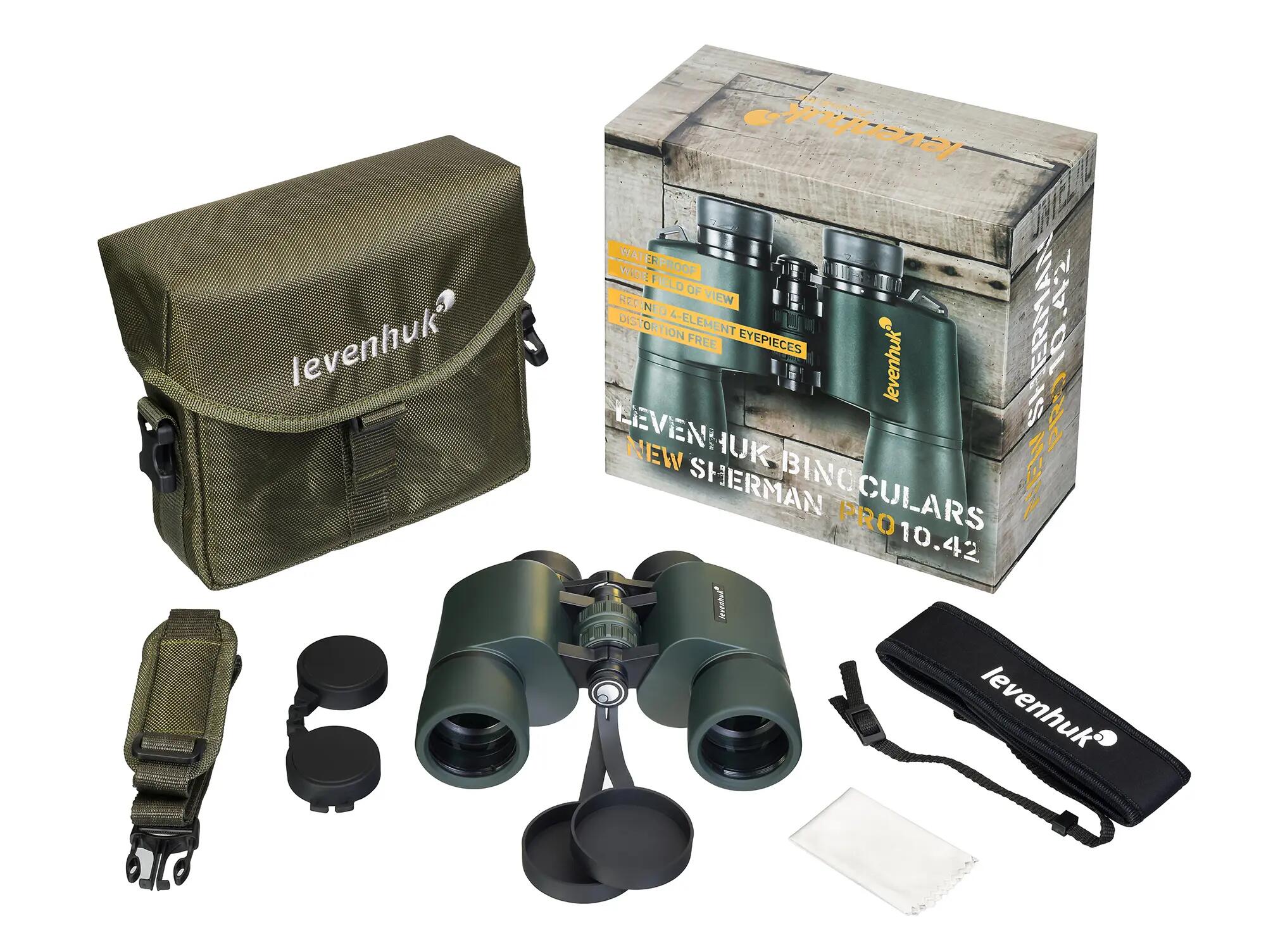 Levenhuk New Sherman PRO 10x42 verrekijker 4/13