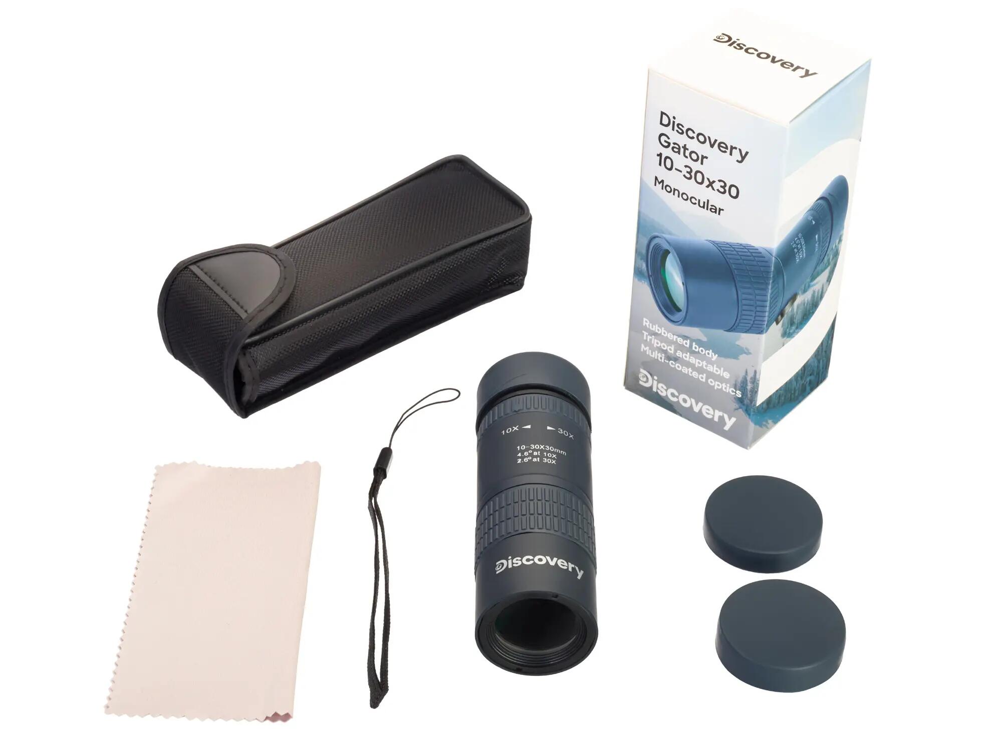 Fernrohr Levenhuk Discovery Gator 10—30x30 4/12