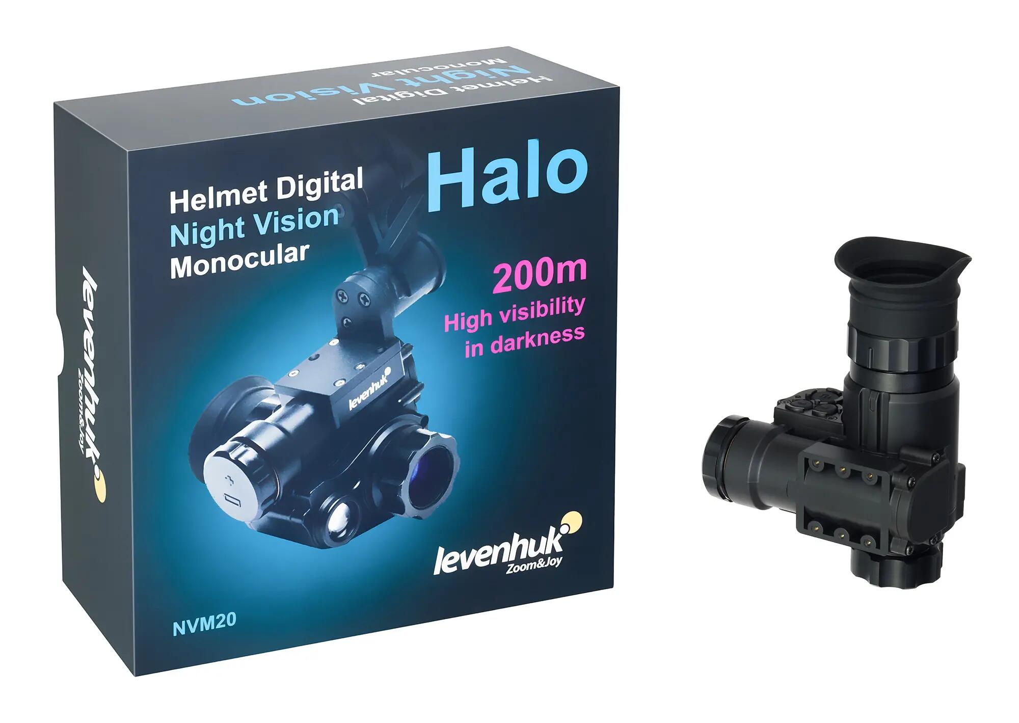 Monokular Nachtsicht digital - Halo NVM20 - schwarz 3/6