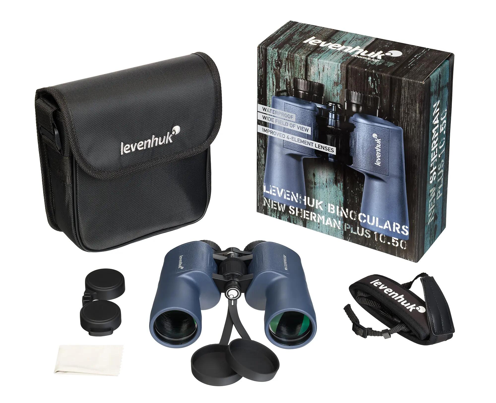 Binocolo Levenhuk New Sherman PLUS 10x50 4/11