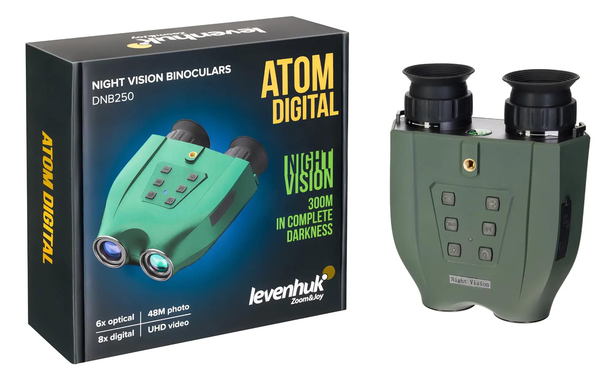 Levenhuk Jumelles à vision nocturne Atom Digital DNB250 3/13