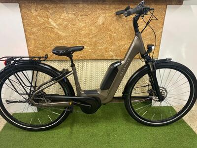 Kalkhoff image 1 advance 500wh, metal/grijs