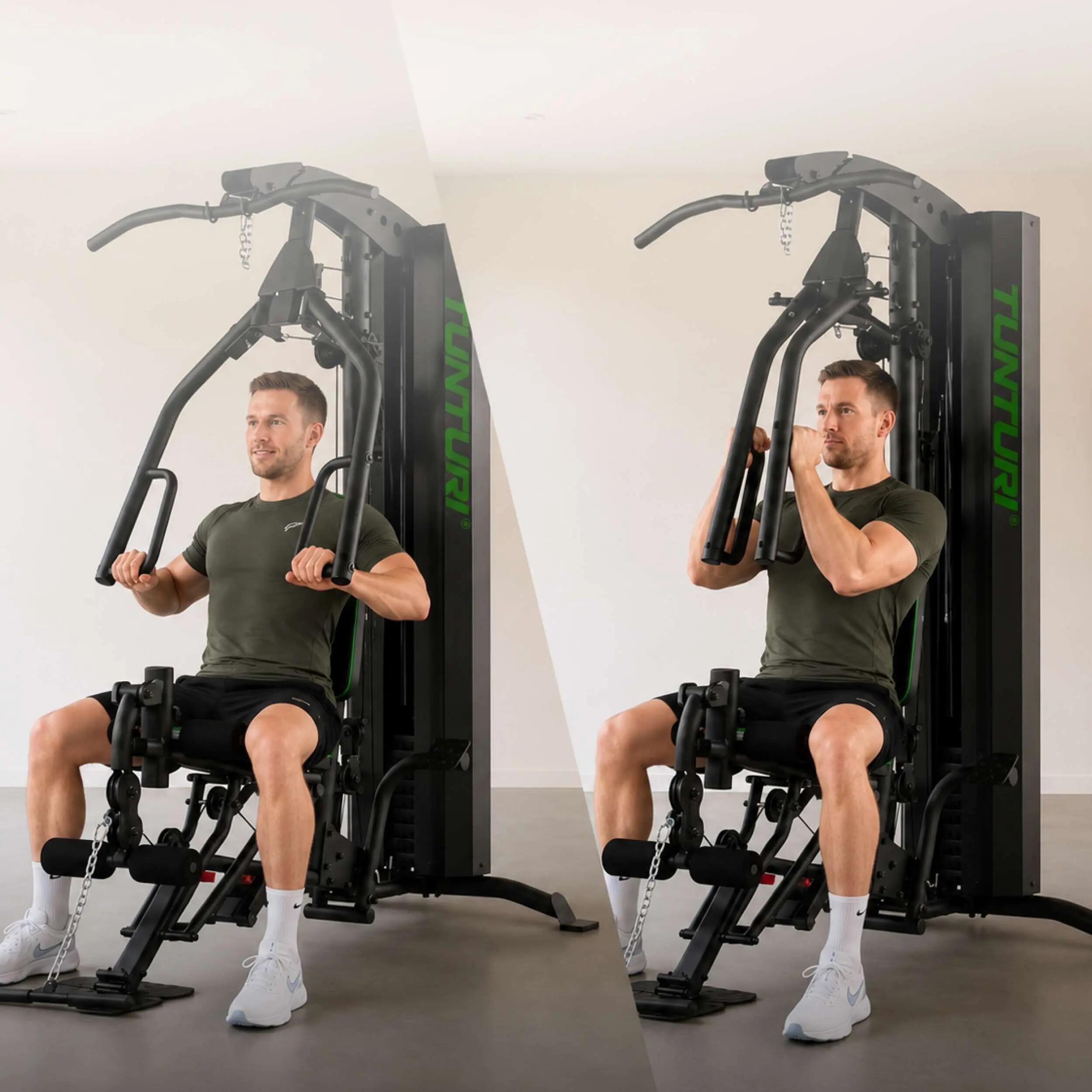 Station de musculation - Home Gym 7-70 kg avec Leg Press - HG60 5/8
