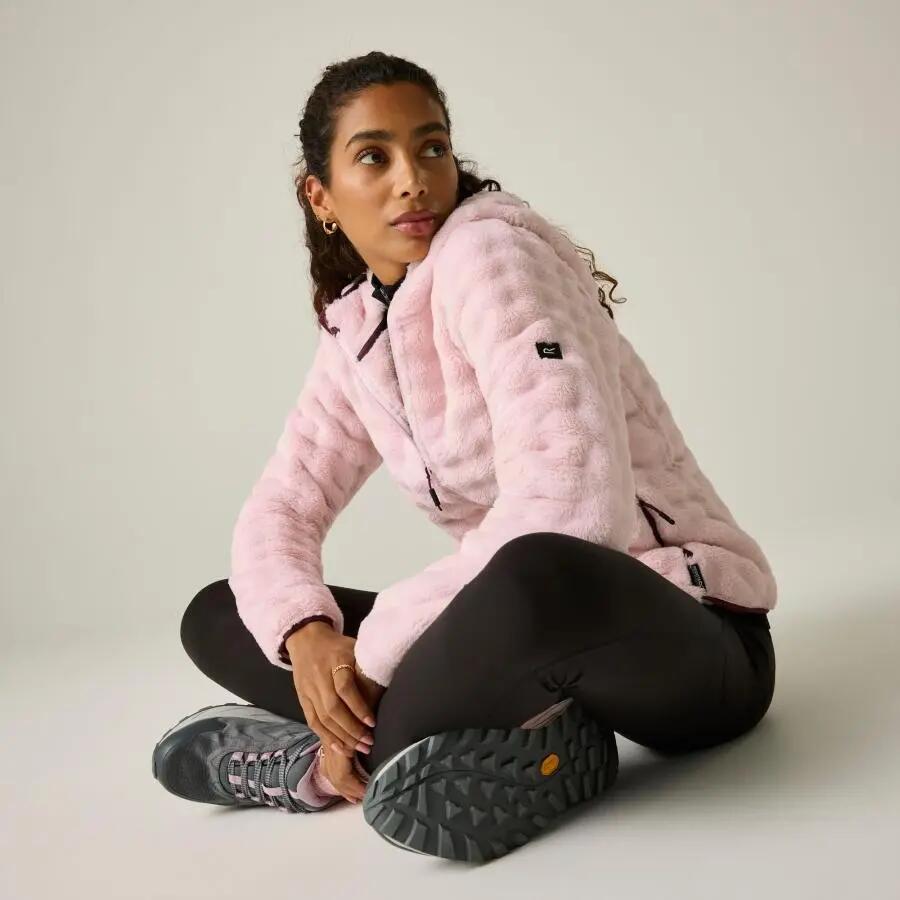 Dames fleece met capuchon Regatta Endra 5/7