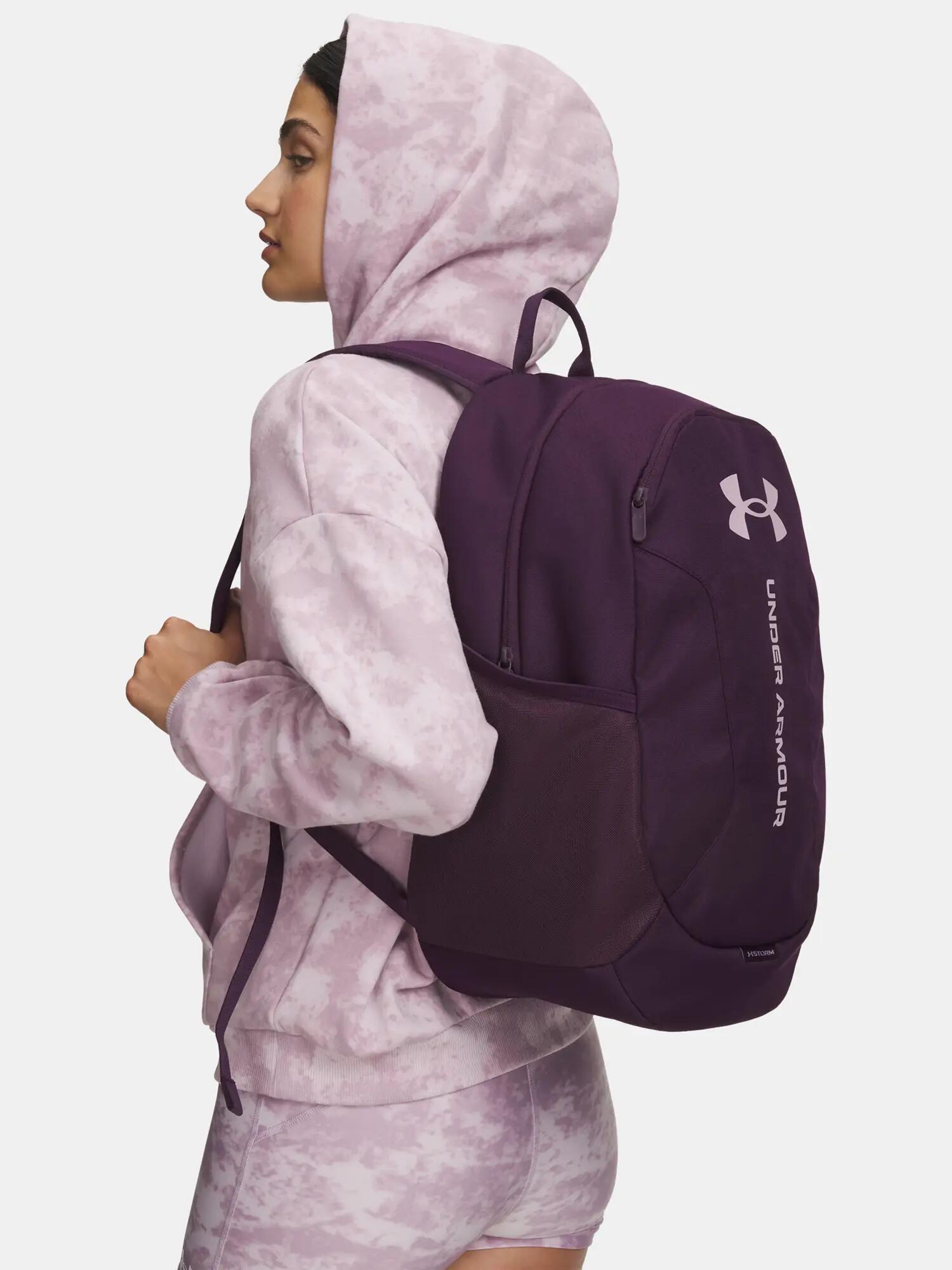 Mochila deportiva UA Hustle Lite Purple Echo 26,5 l 5/5