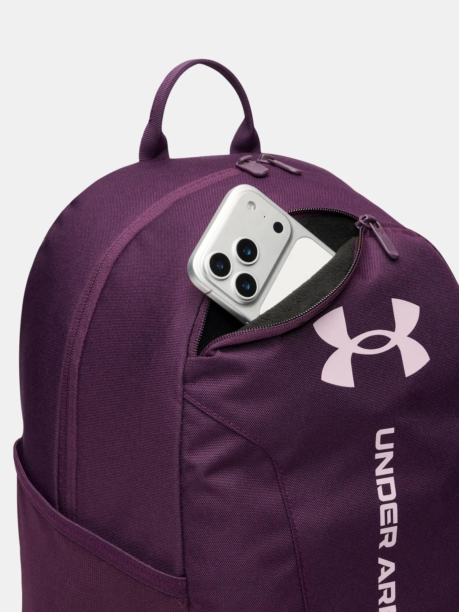 Mochila deportiva UA Hustle Lite Purple Echo 26,5 l 4/5