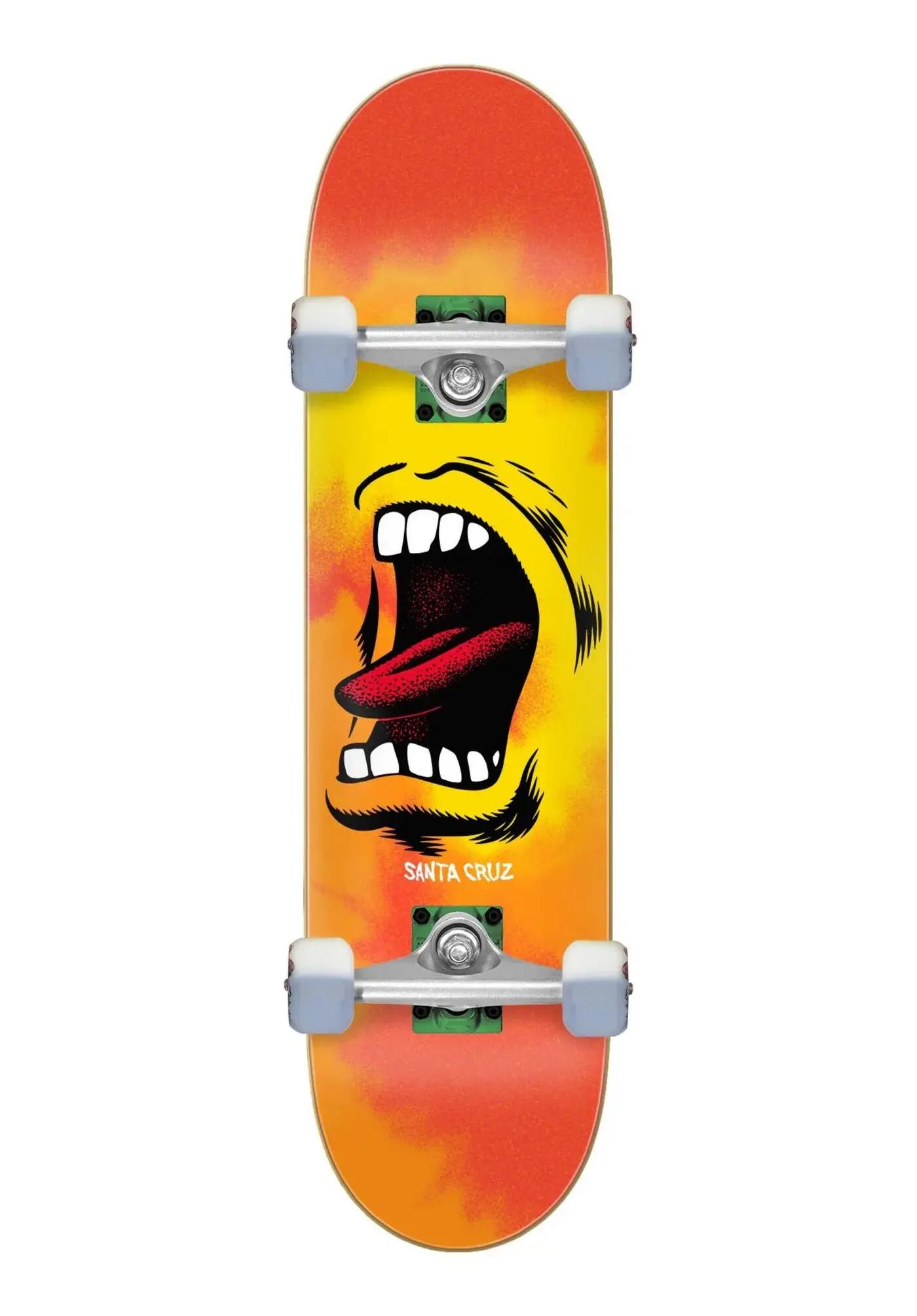 Skateboard Santa Cruz Full Big Mouth Flame 8.0'' 4/4