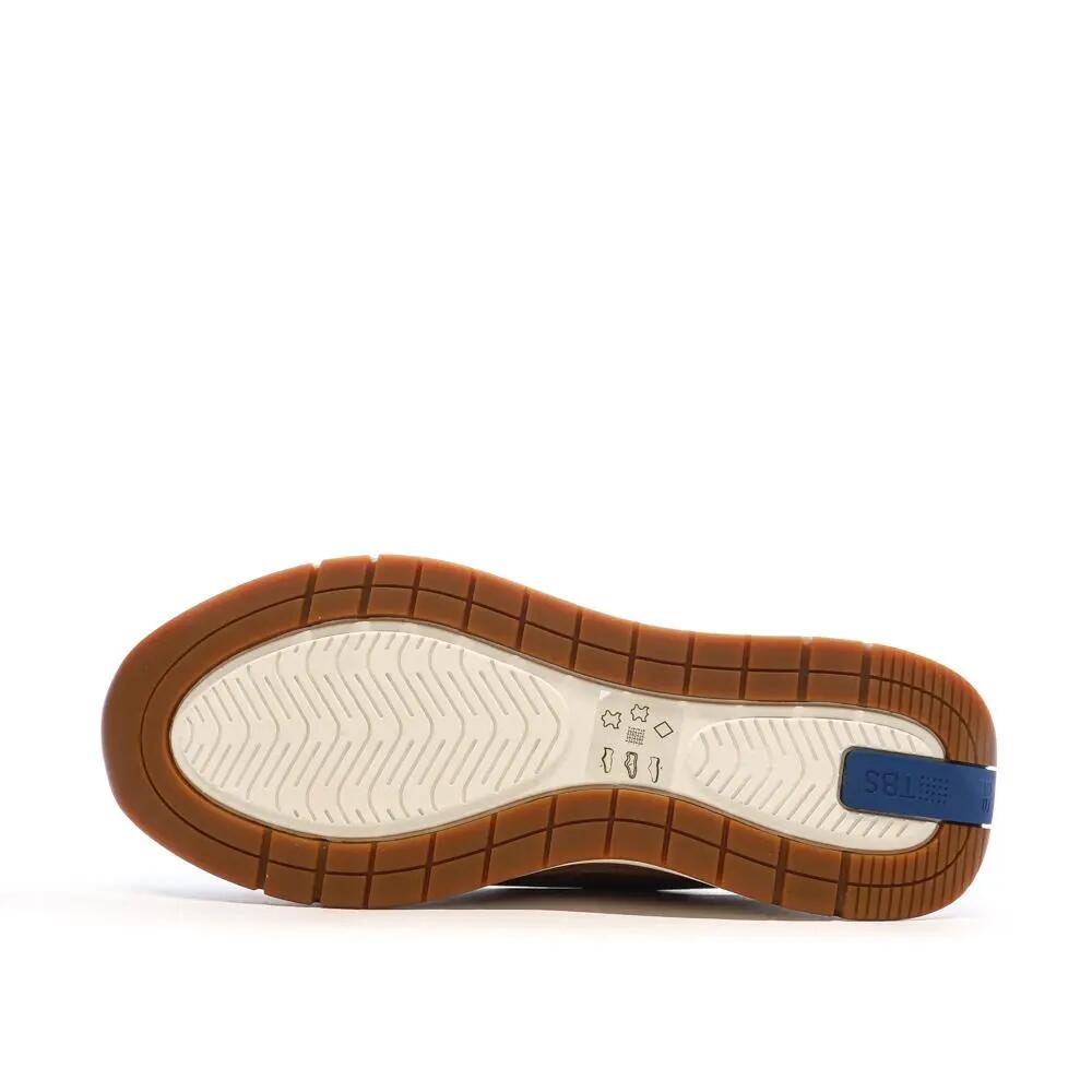 Baskets - Sport - Femme - Confort, Cuir, Lacets - Blondie - Marron 6/7
