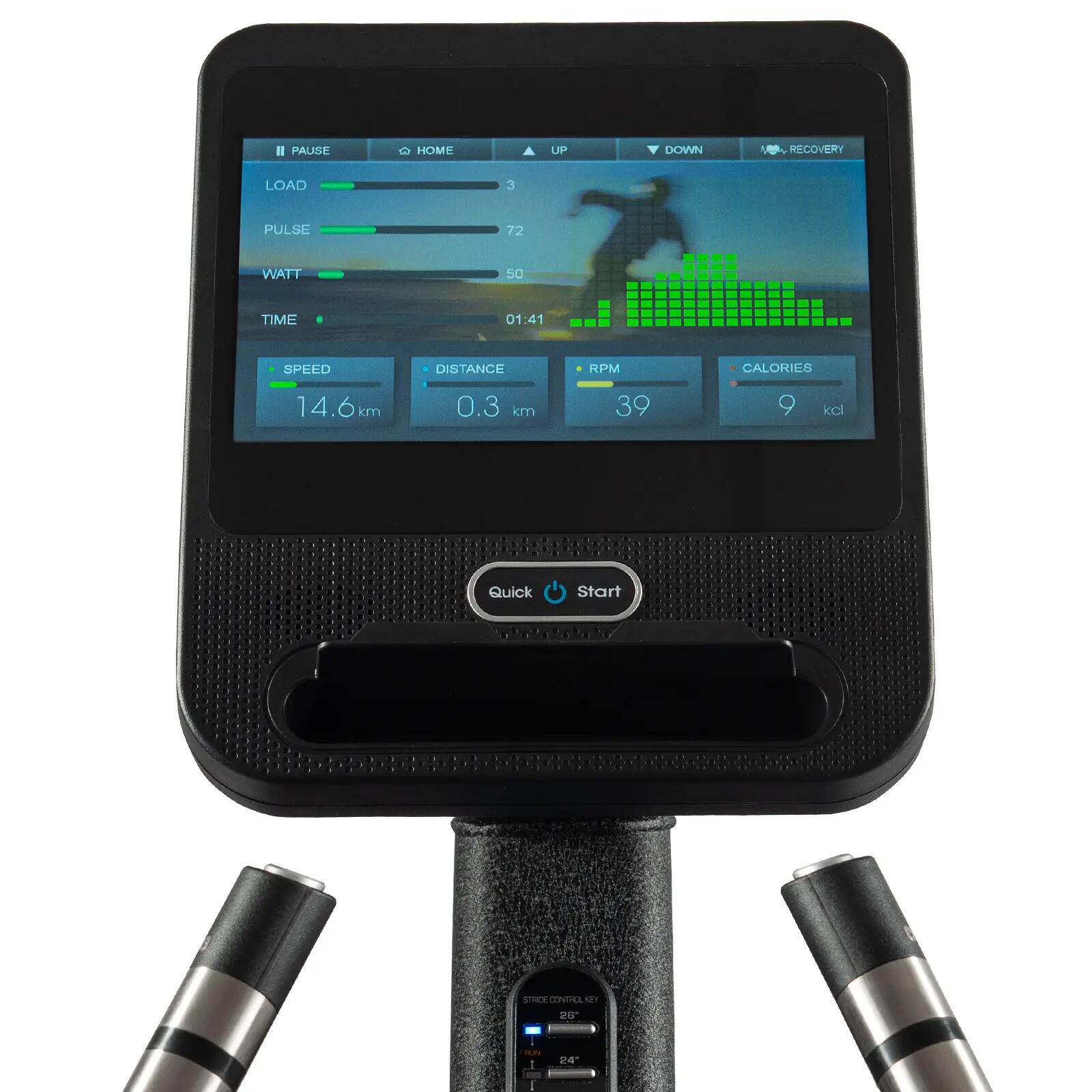Crosstrainer - Cardio - Unisex - EX90 Touch Kinomap - Zwart 2/4