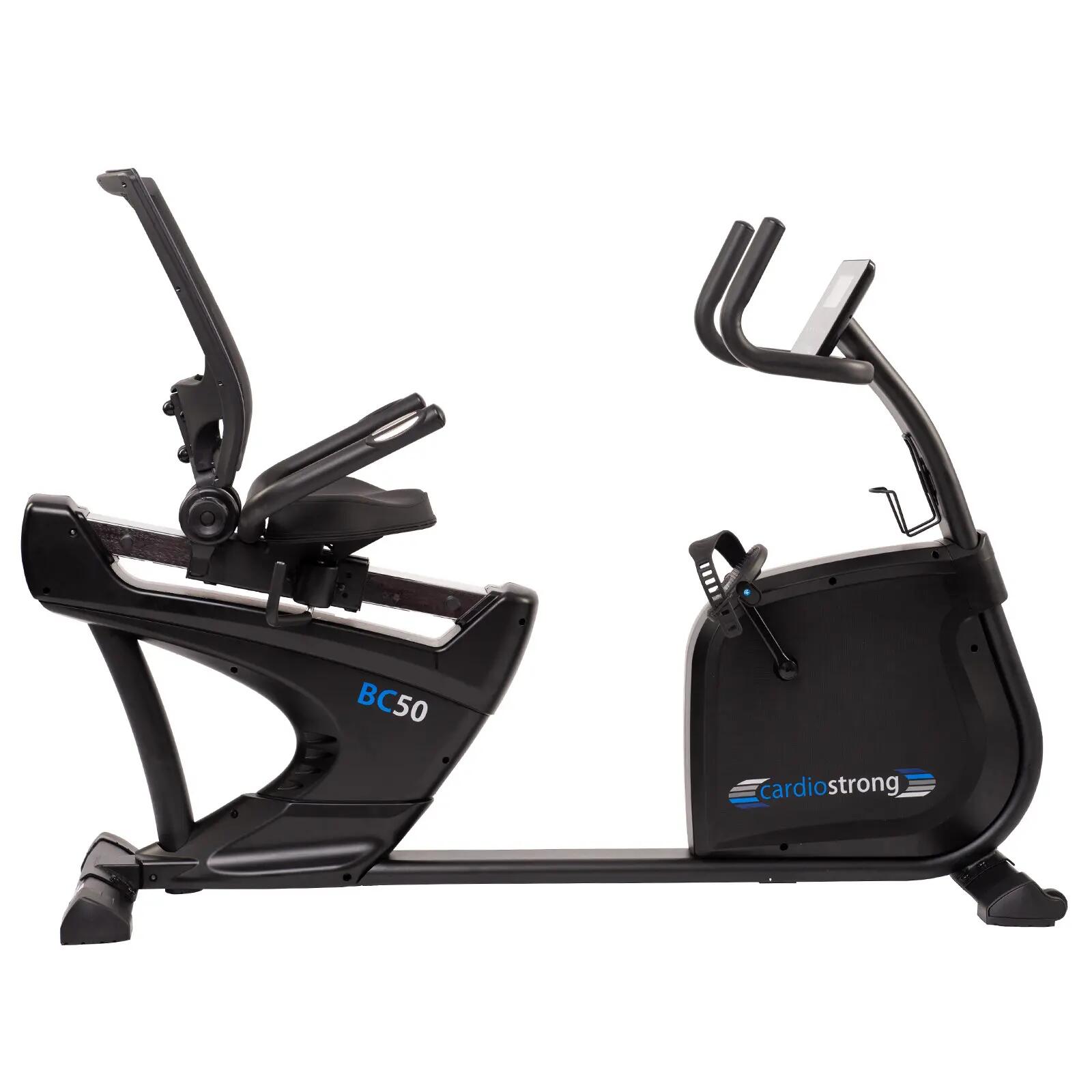 Ligfiets - Cardio - BC50 - Lage instap, Mesh-rugleuning 2/4