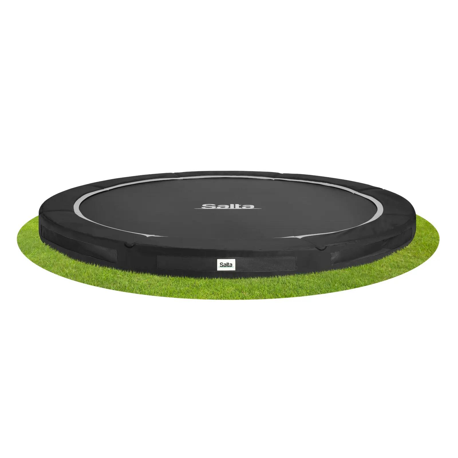 Premium Ground Sports - ø305cm - Bodentrampolin - Rund - Schwarz 3/6