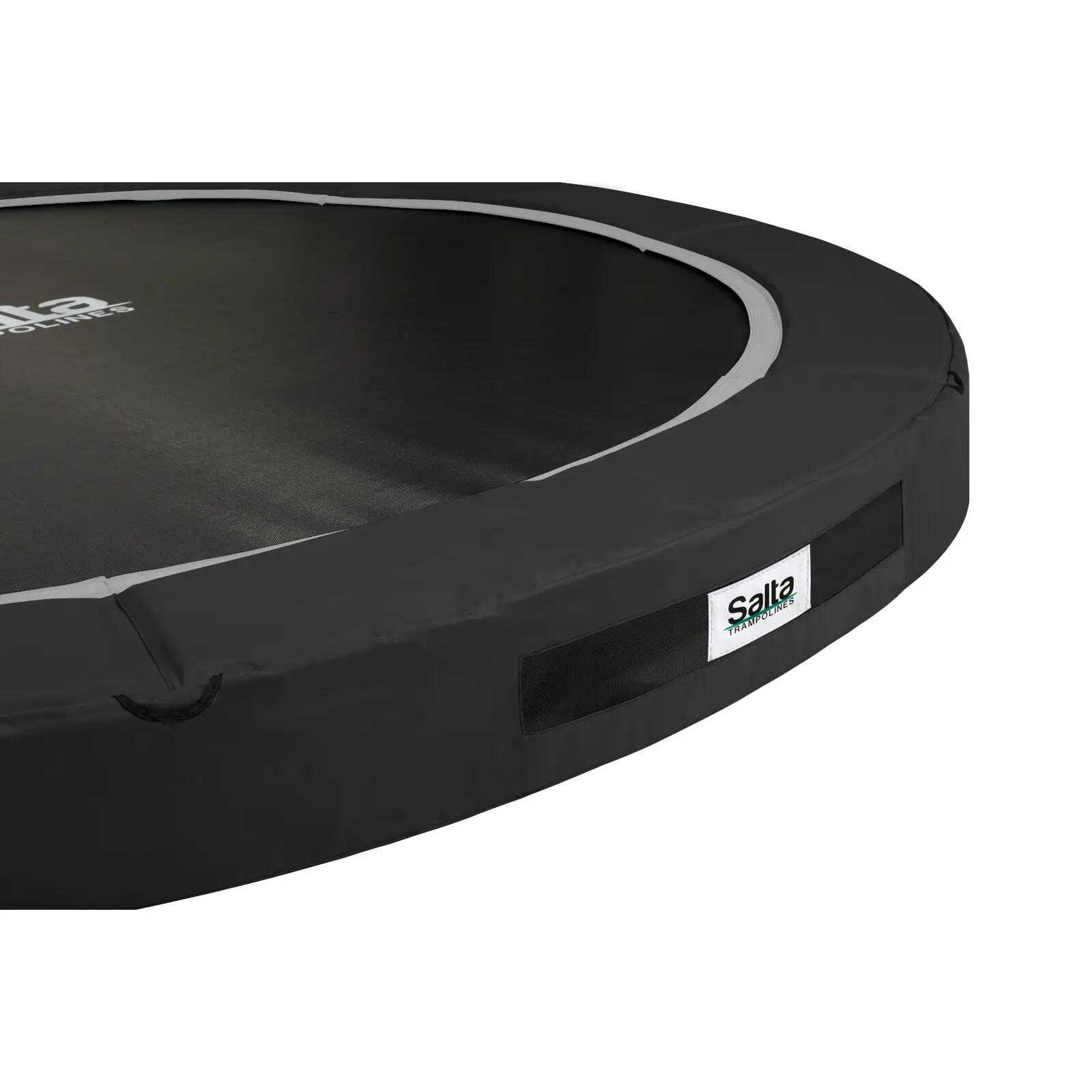 Premium Ground Sports - ø305cm - Bodentrampolin - Rund - Schwarz 2/6