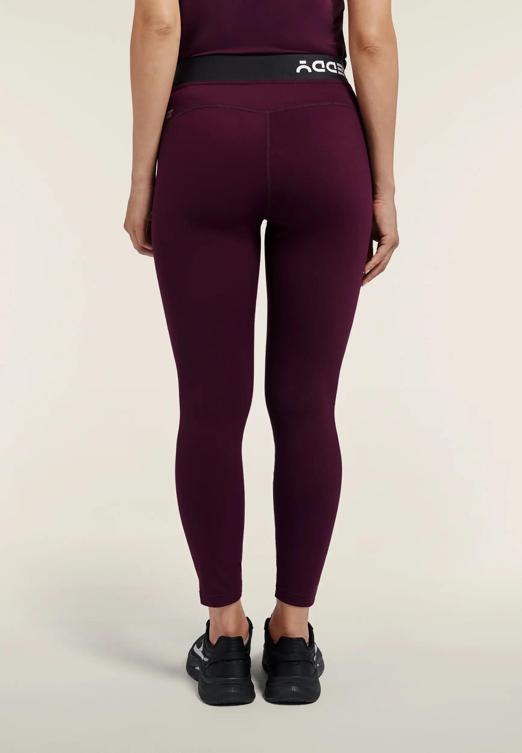 Legging 7/8 à taille haute avec élastique jacquard en V 3/8