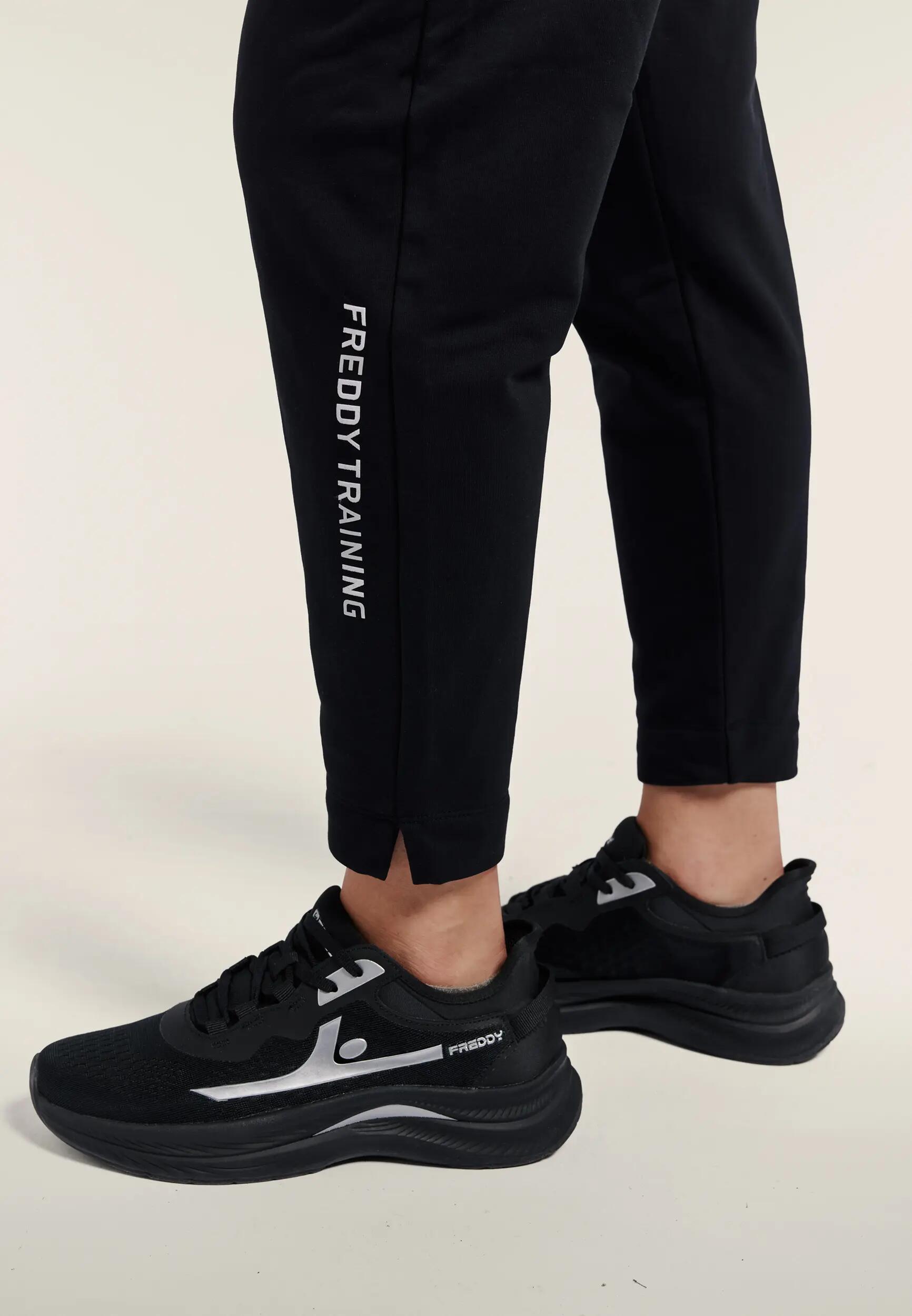 Pantalones deportivos para mujer regular 7/8 con detalles leopardo 4/6