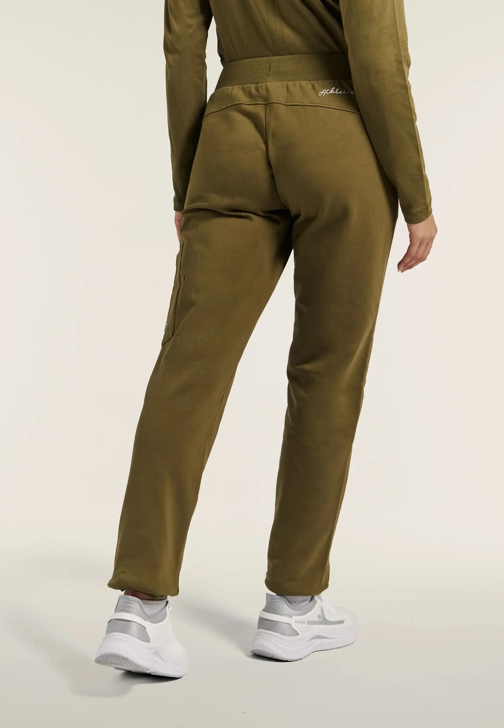 Pantalon de sport pour femmes à coupe classique avec poche cargo 3/6