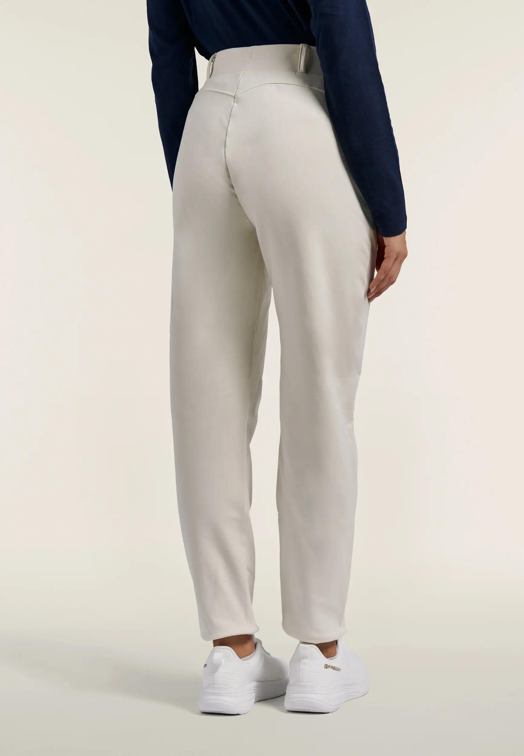 Pantalon de jogging pour femmes avec poches cousues et bandes aux chevilles 3/6