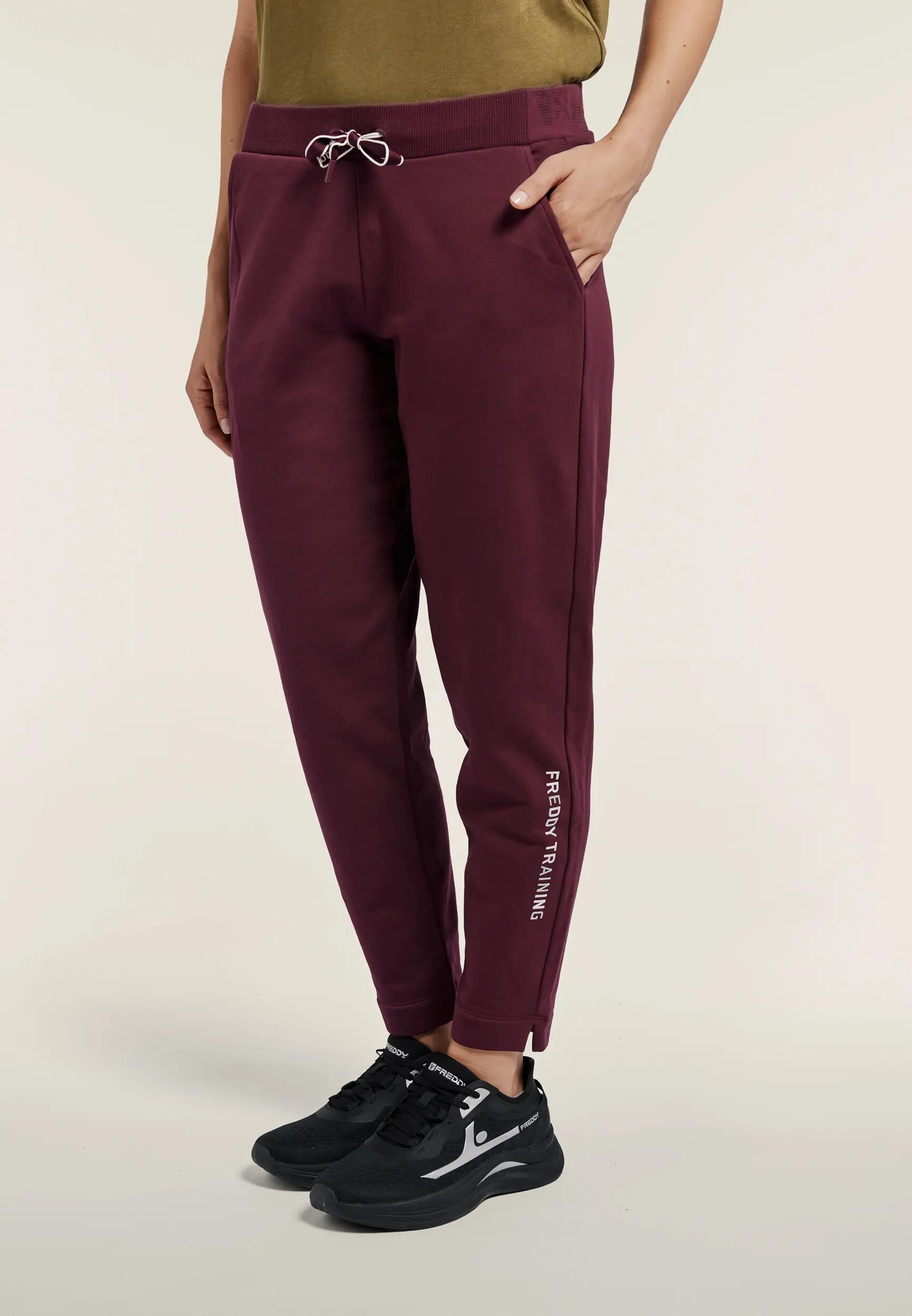 Pantalones deportivos para mujer regular 7/8 con detalles leopardo 2/6