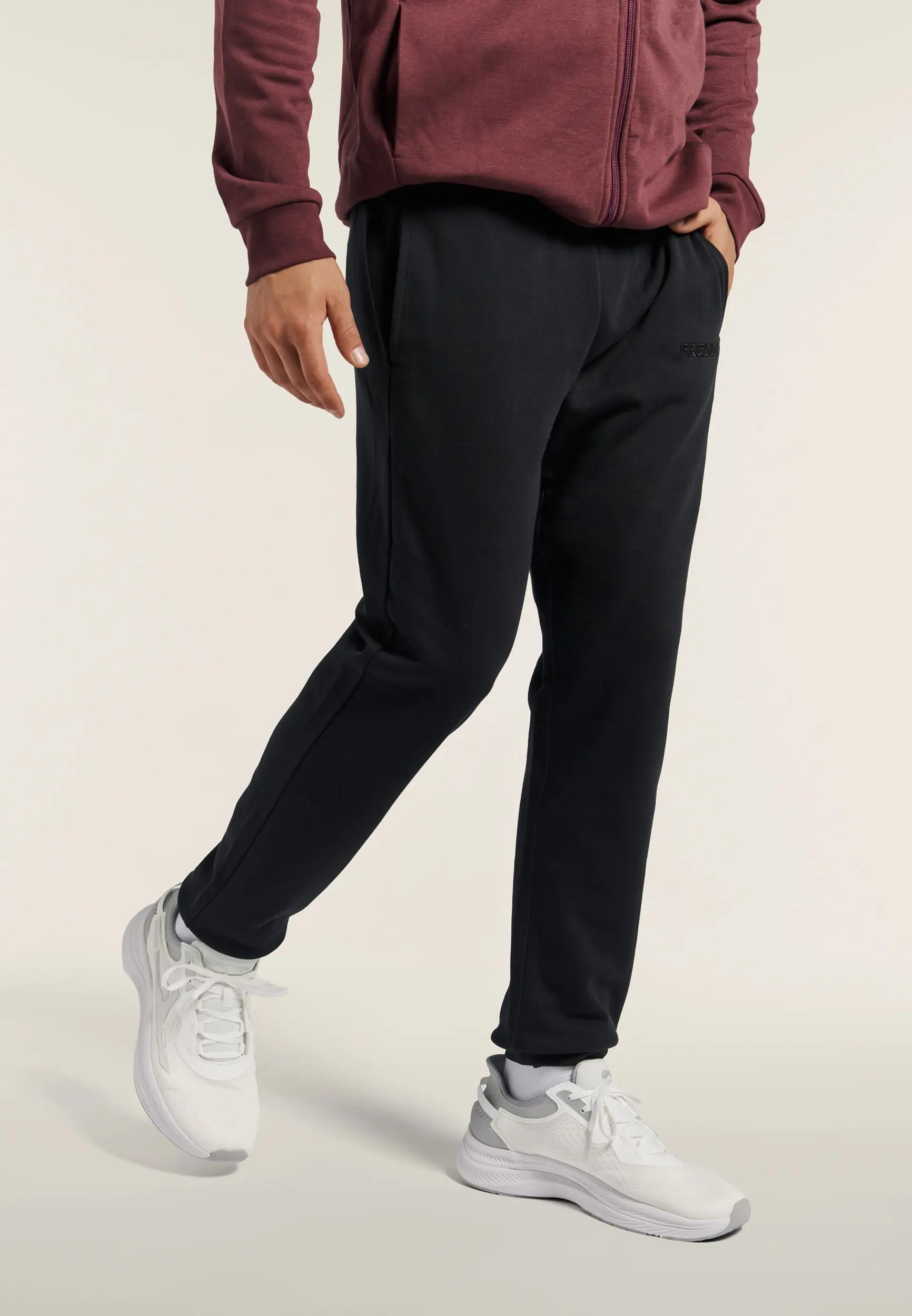 Tuta Sportiva da Uomo in Felpa Garzata con Zip e Cappuccio 9/9