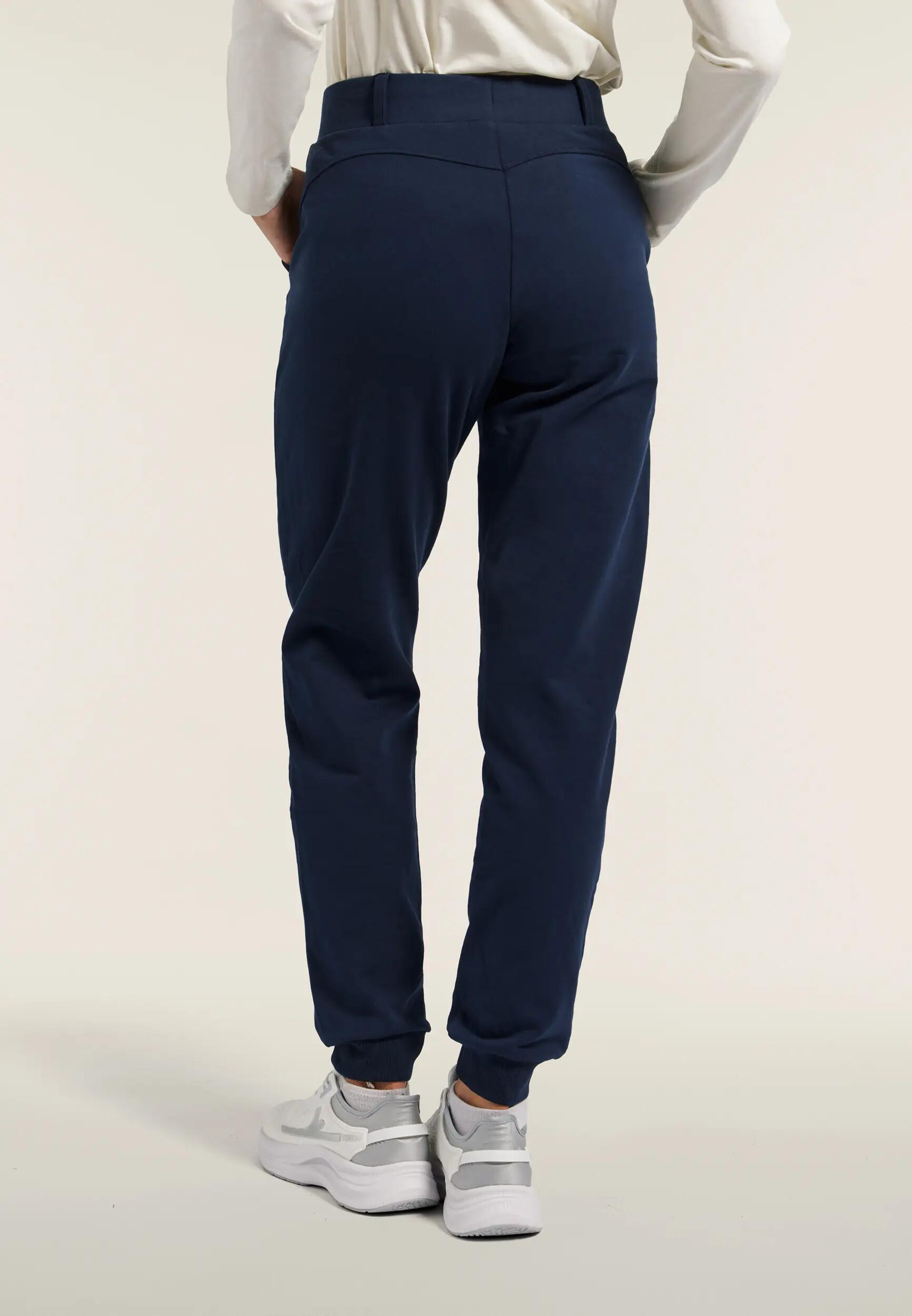 Pantalon de jogging pour femmes avec poches cousues et bandes aux chevilles 3/6