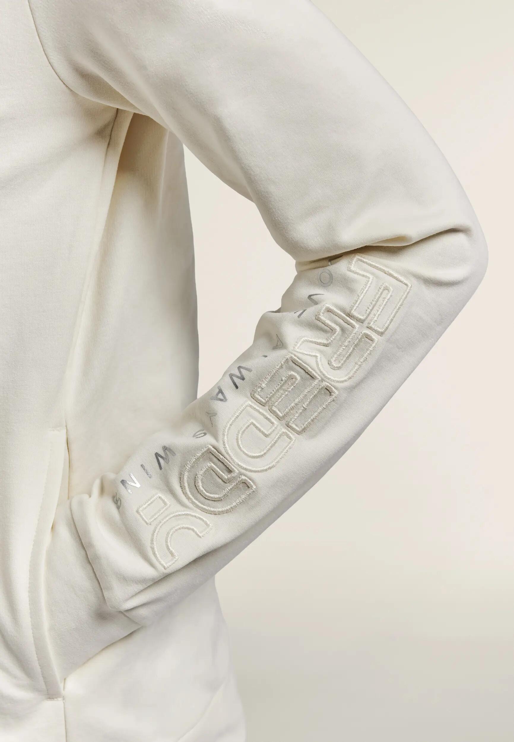 Survêtement de sport zippé pour femmes, col montant et logo brodé 9/9