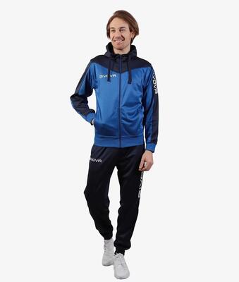 Hooded fleece trainingspak givova roma