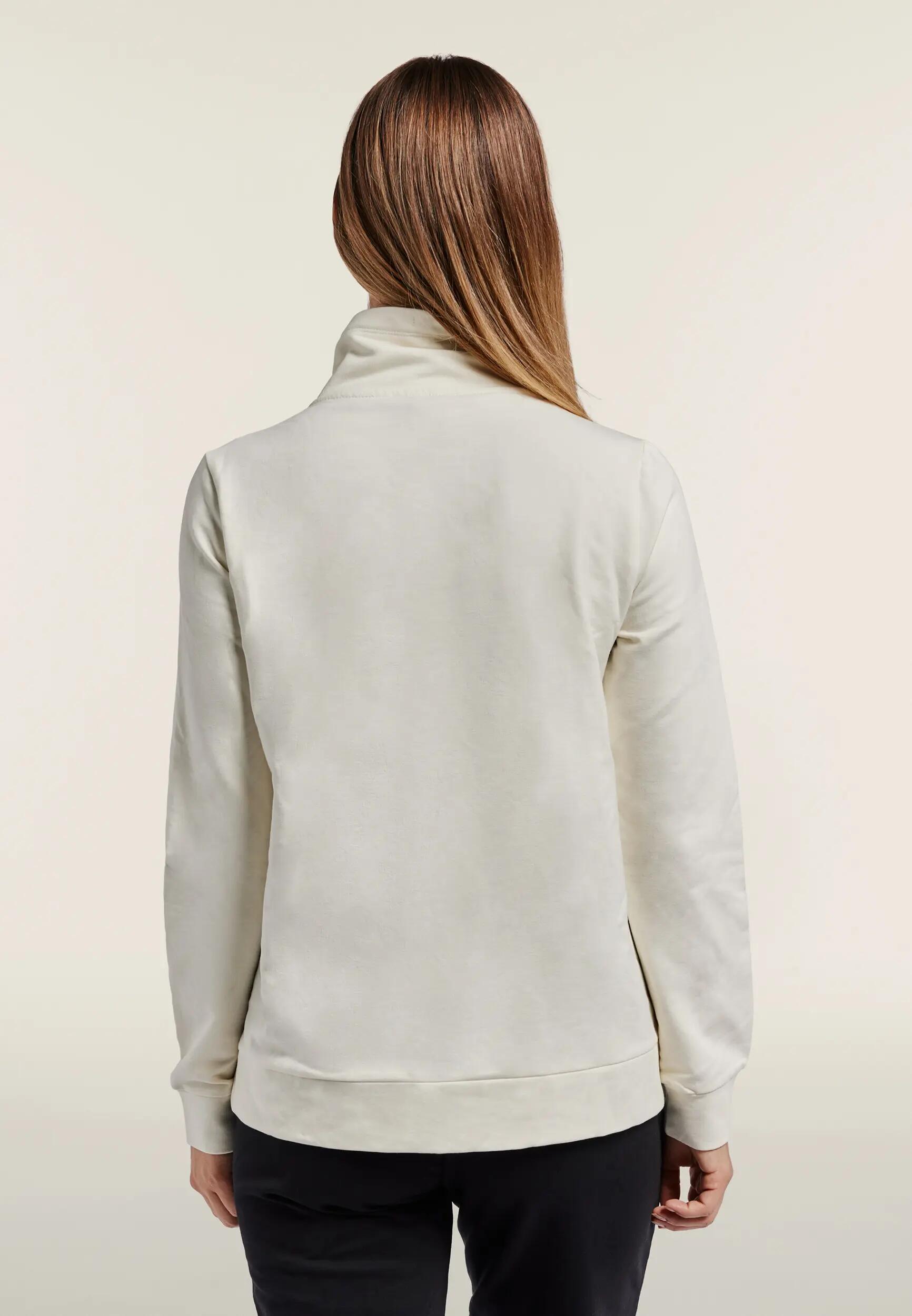 Survêtement de sport zippé pour femmes, col montant et logo brodé 3/9