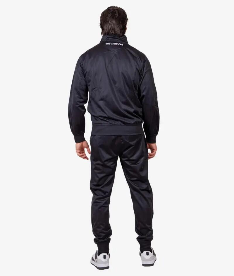 Conjunto Esportivo Givova Visa Triacetato Preto/verde 3/3